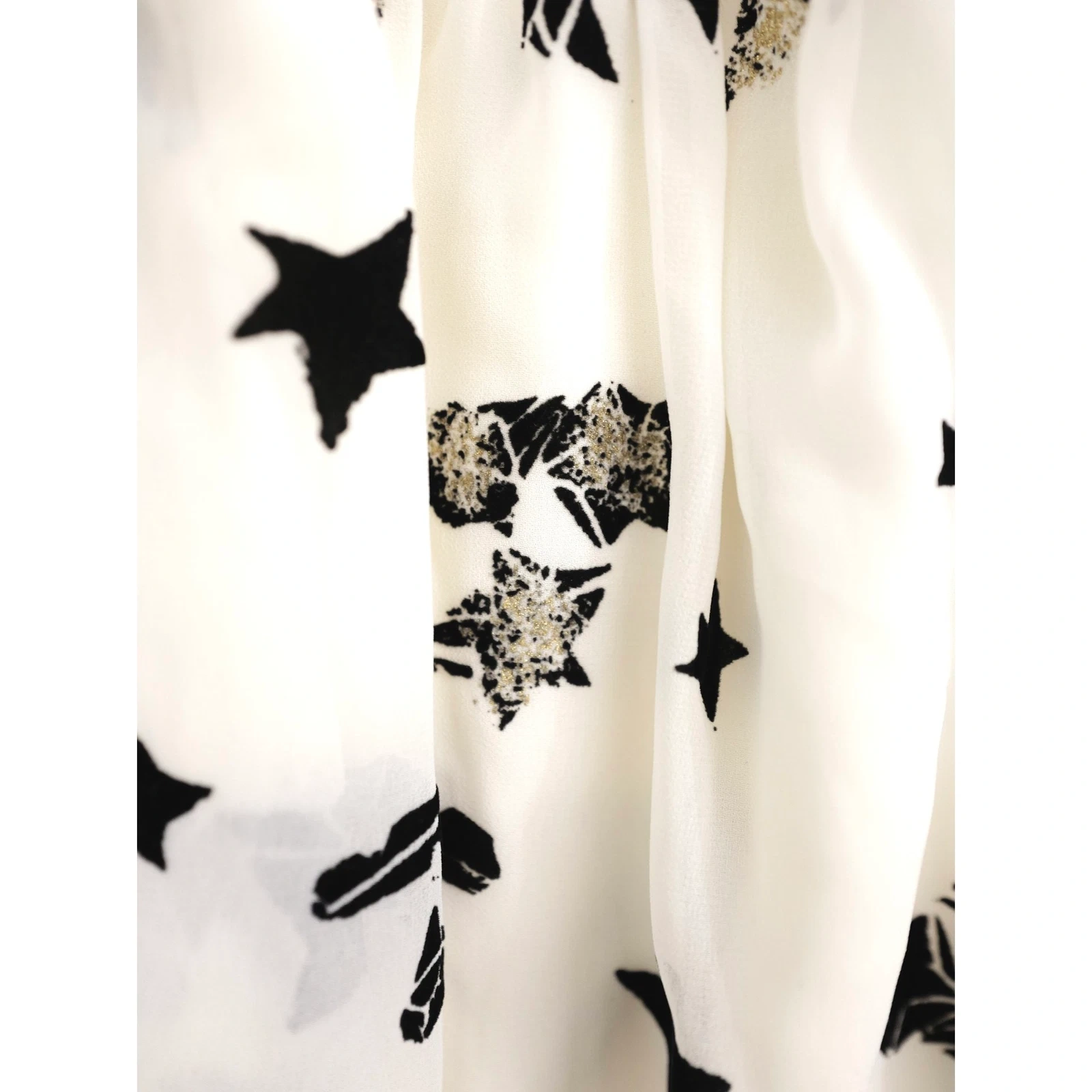 TSUMORI CHISATO Mini jupe Blanc vintage, passéist — photo 4