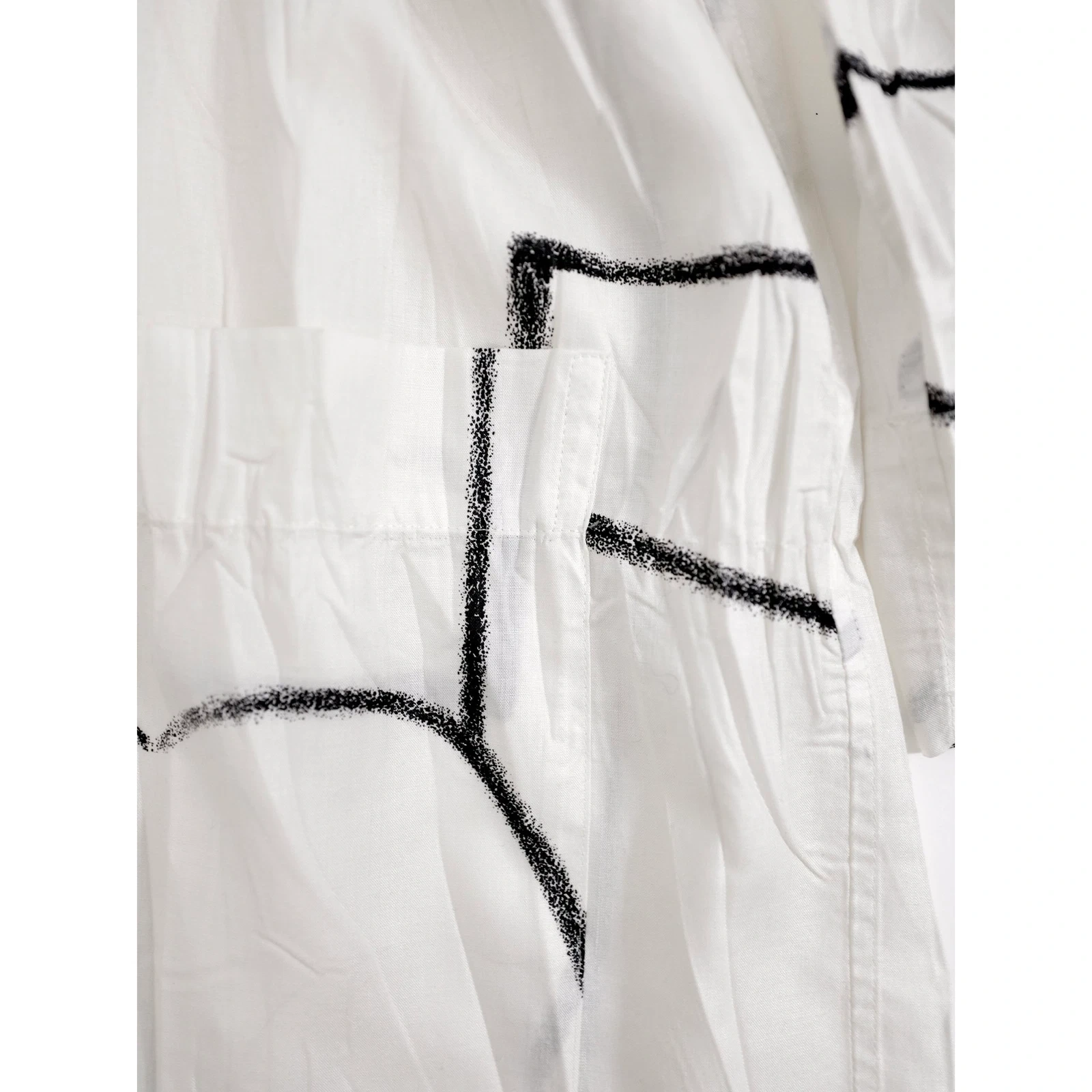 ISSEY MIYAKE Veste Blanc vintage, passéist — photo 8