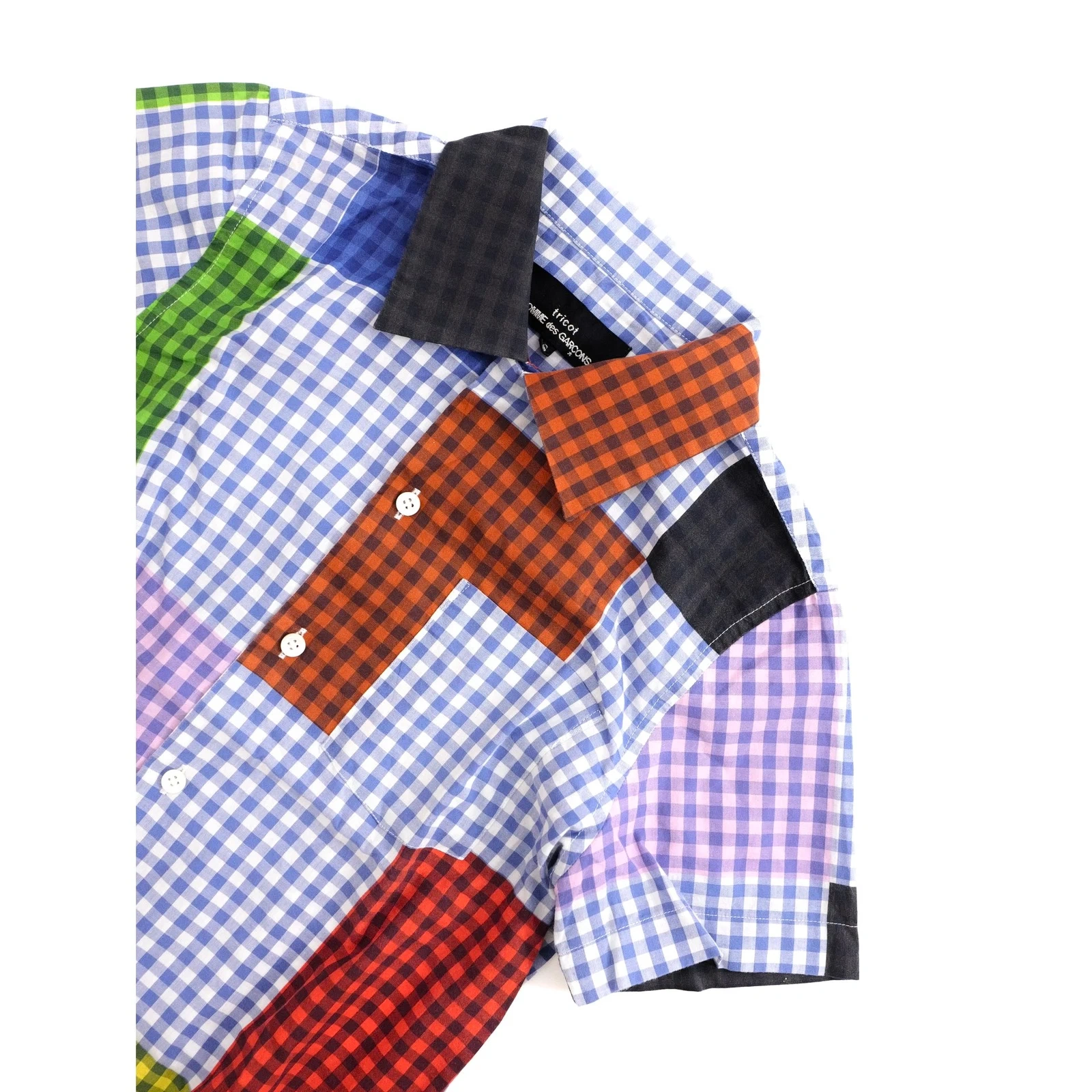 COMME DES GARÇONS Chemise Multicolore vintage, passéist — photo 2
