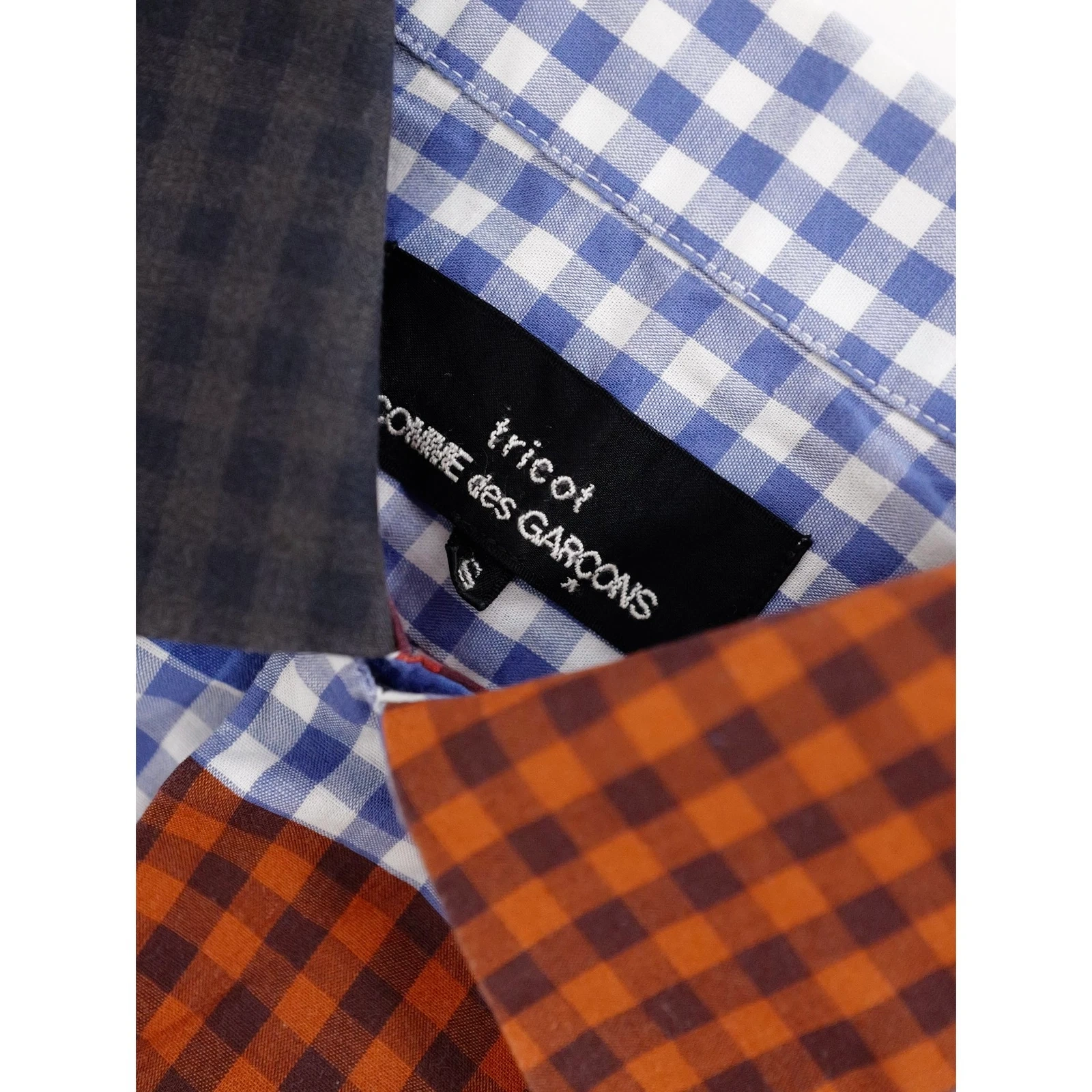 COMME DES GARÇONS Chemise Multicolore vintage, passéist — photo 4