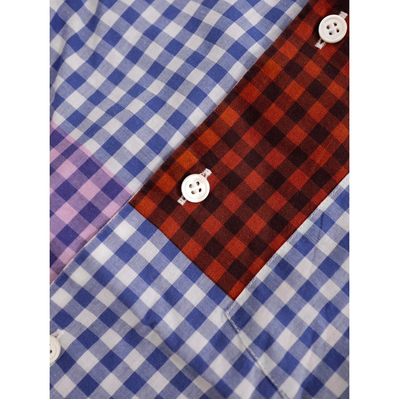 COMME DES GARÇONS Chemise Multicolore vintage, passéist — photo 6