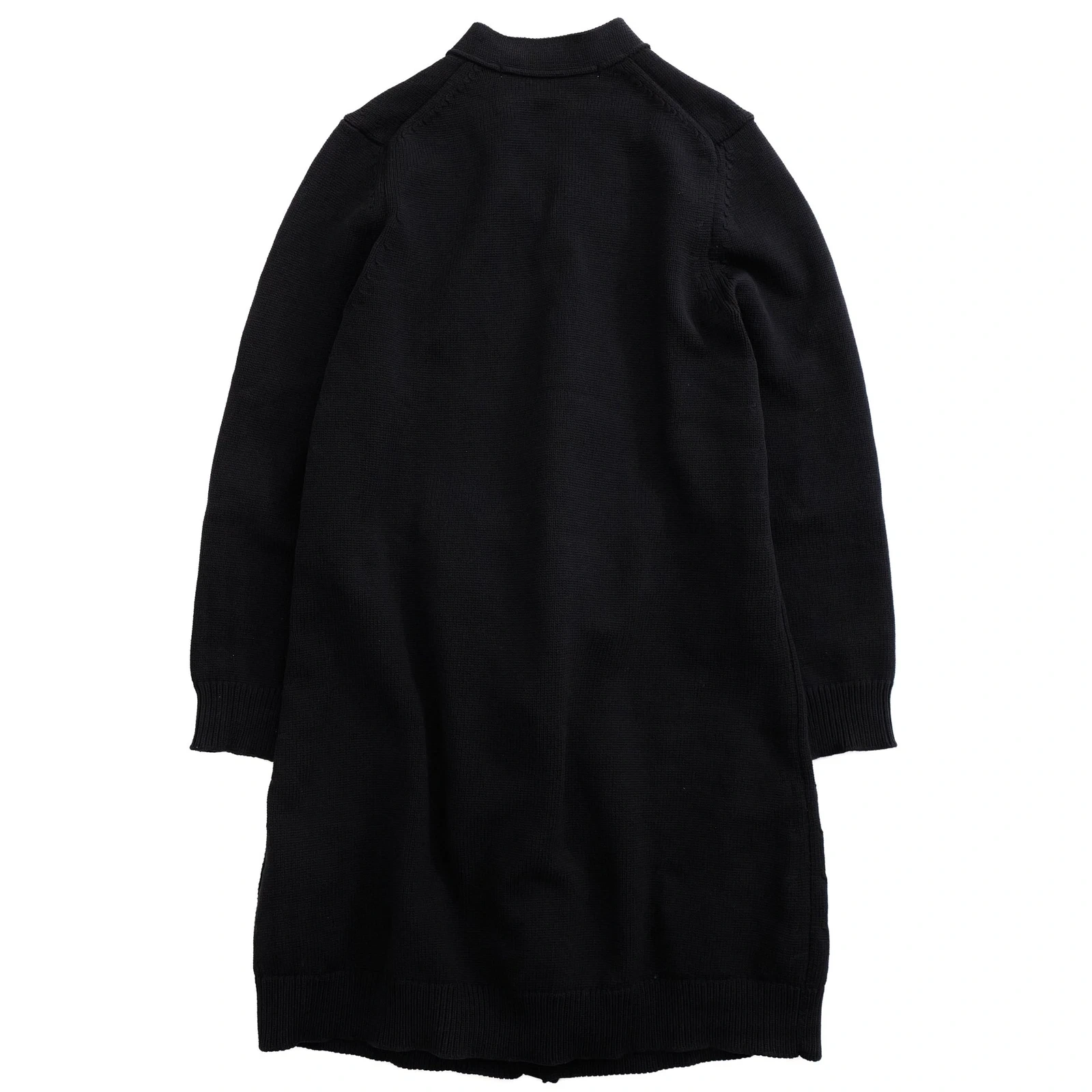 COMME DES GARÇONS Gilet long Noir vintage, passéist — photo 14