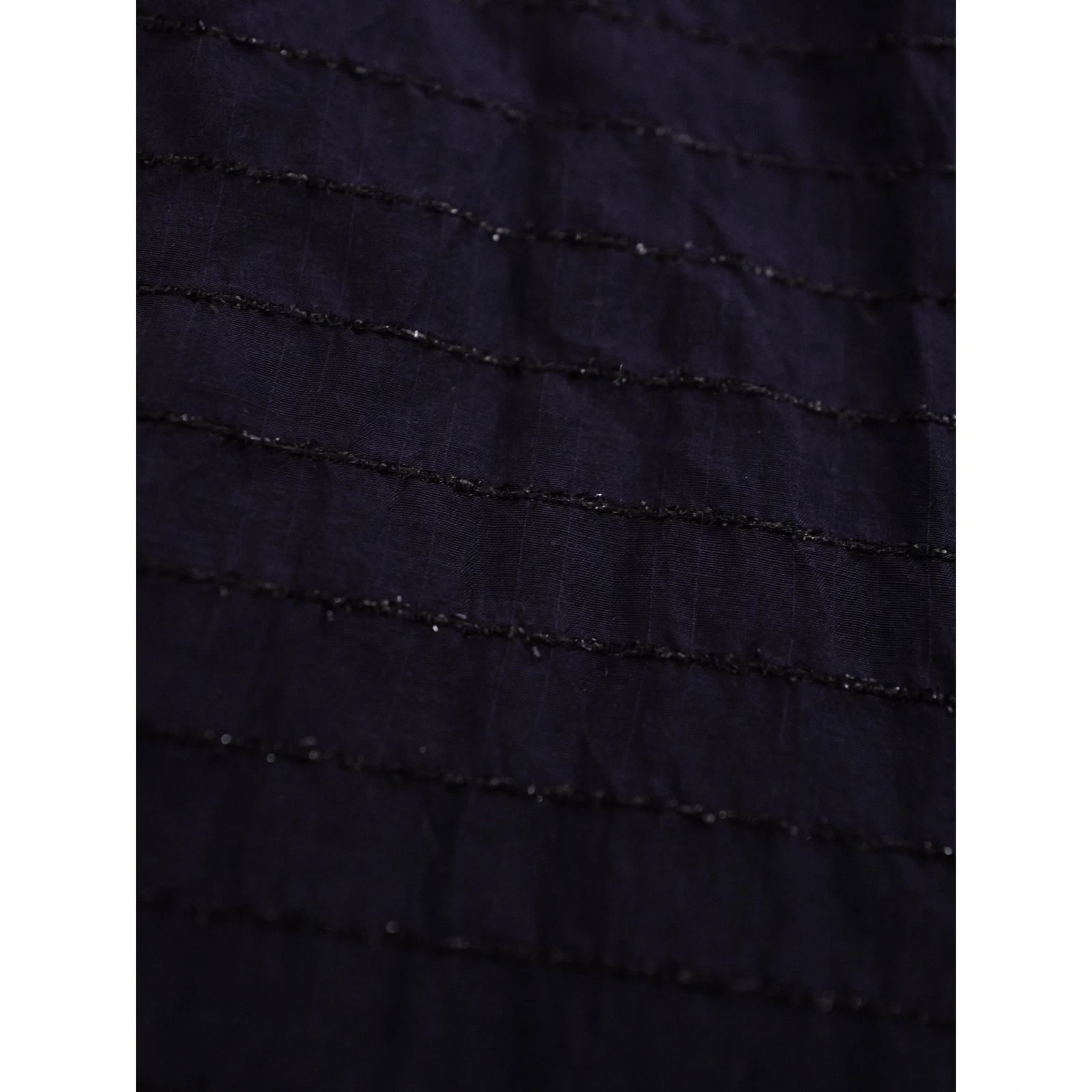 ISSEY MIYAKE Jupe mi-longue Marine vintage, passéist — photo 8
