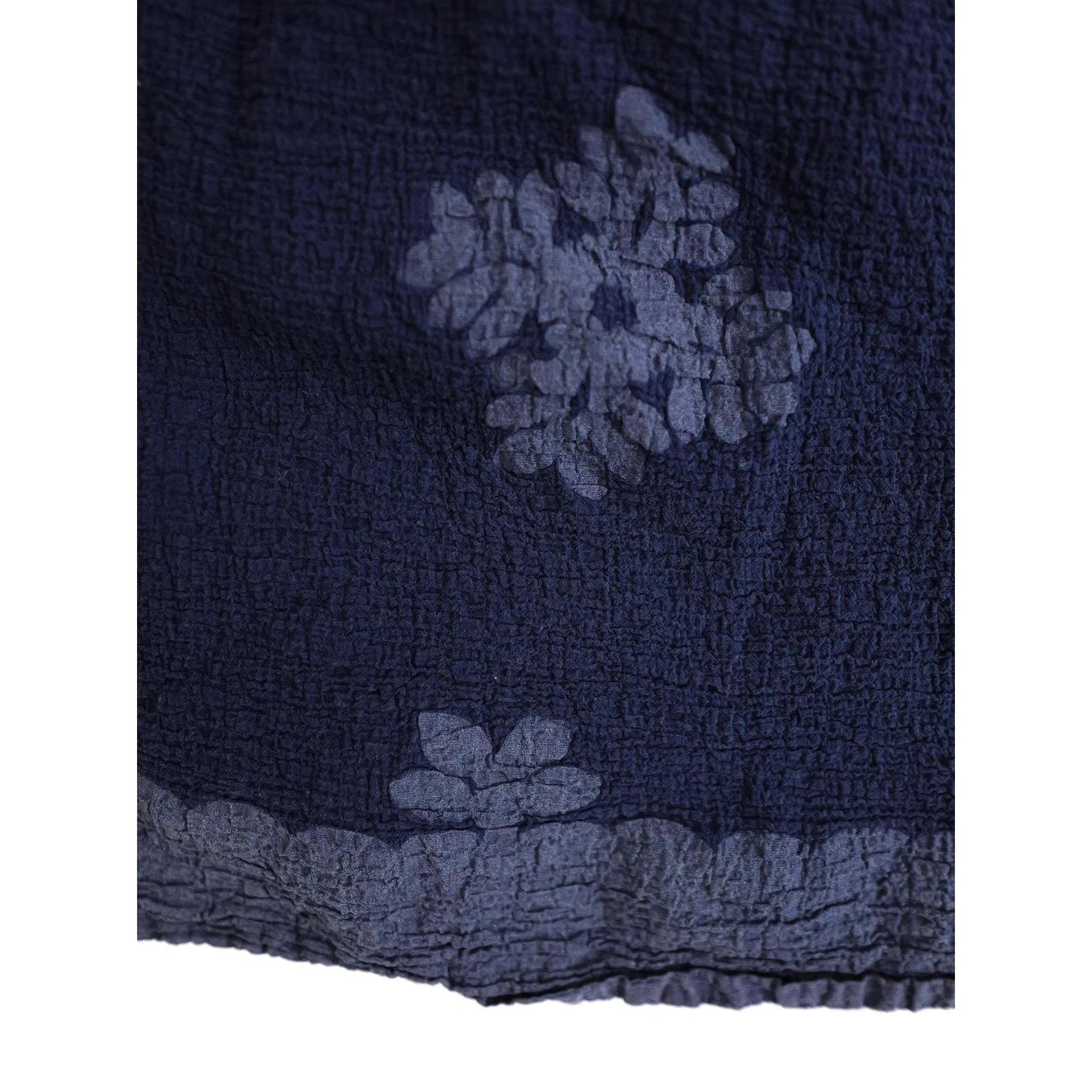 ISSEY MIYAKE Jupe mi-longue Marine vintage, passéist — photo 8