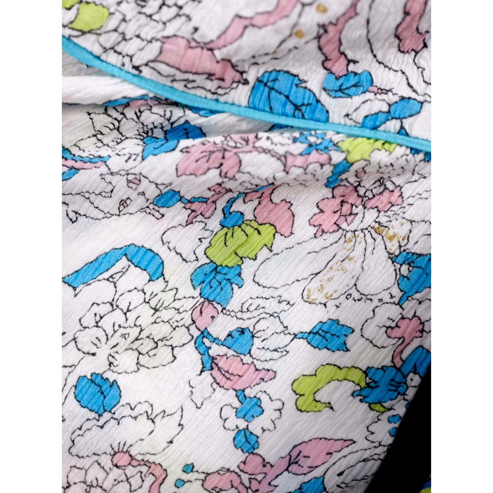 TSUMORI CHISATO Jupe mi-longue Multicolore vintage, passéist — photo 5