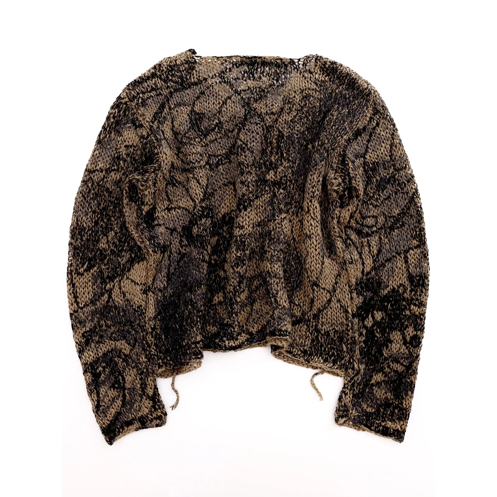 ISSEY MIYAKE Sweat Marron vintage, passéist — photo 14