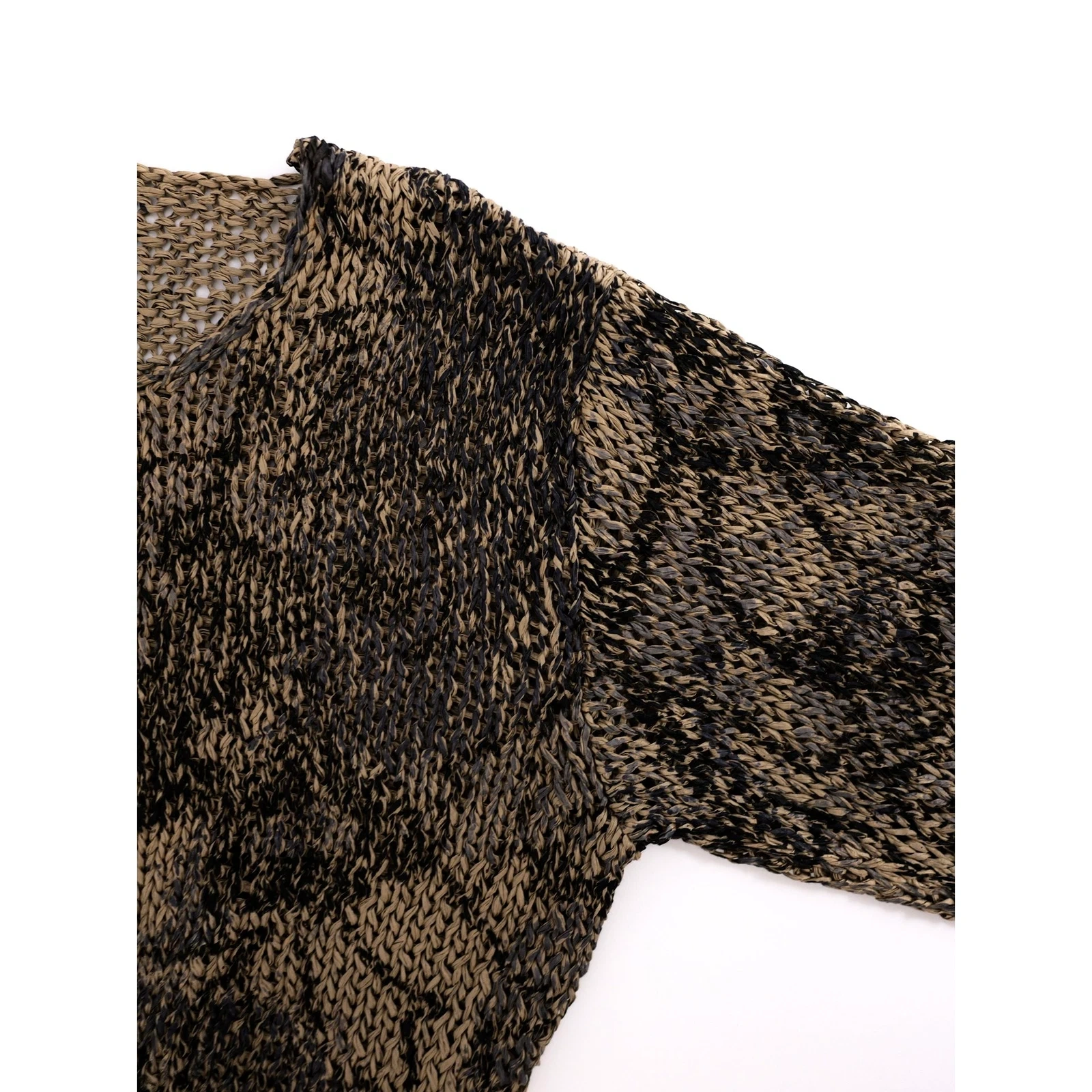 ISSEY MIYAKE Sweat Marron vintage, passéist — photo 10