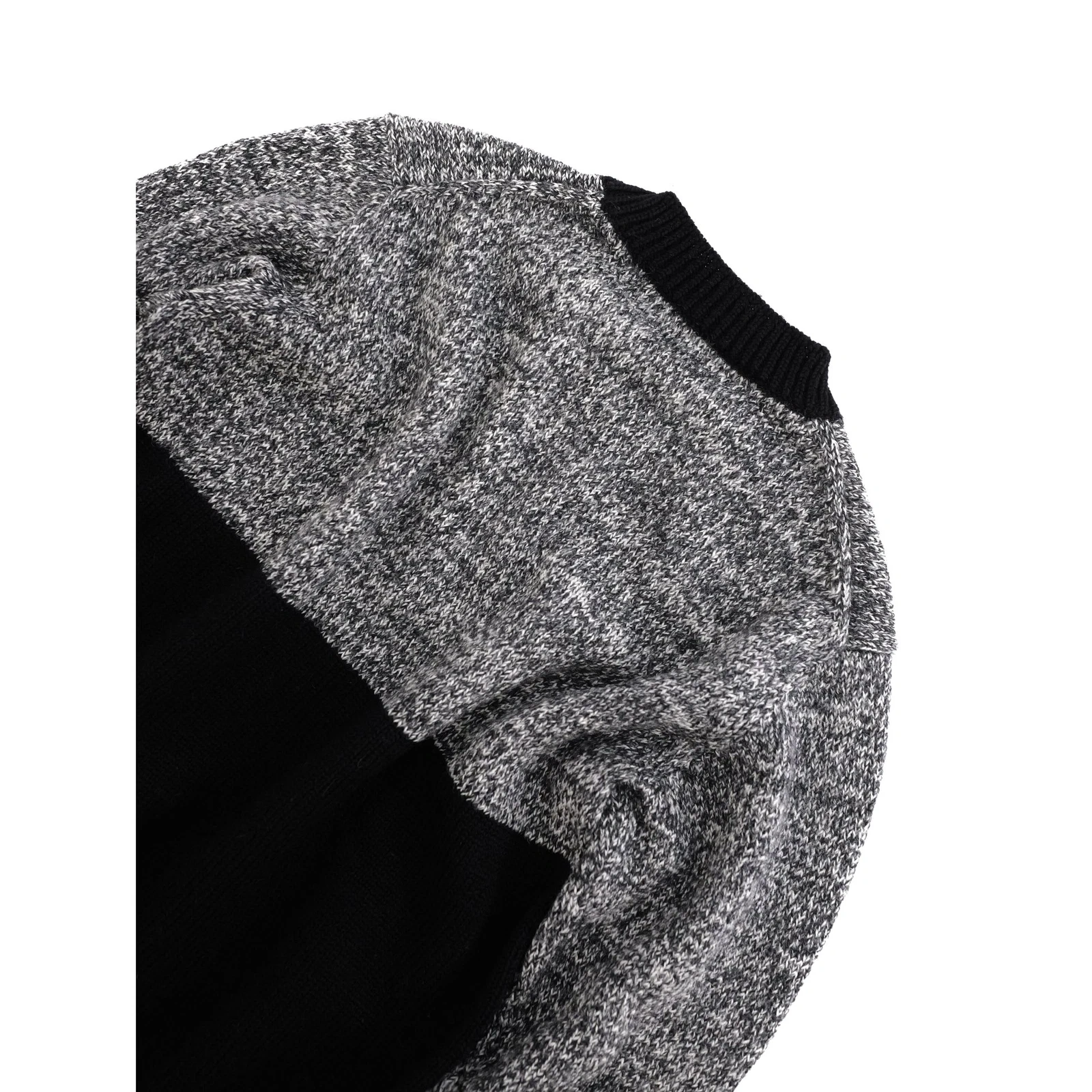 COMME DES GARÇONS Pull en laine Gris vintage, passéist — photo 12