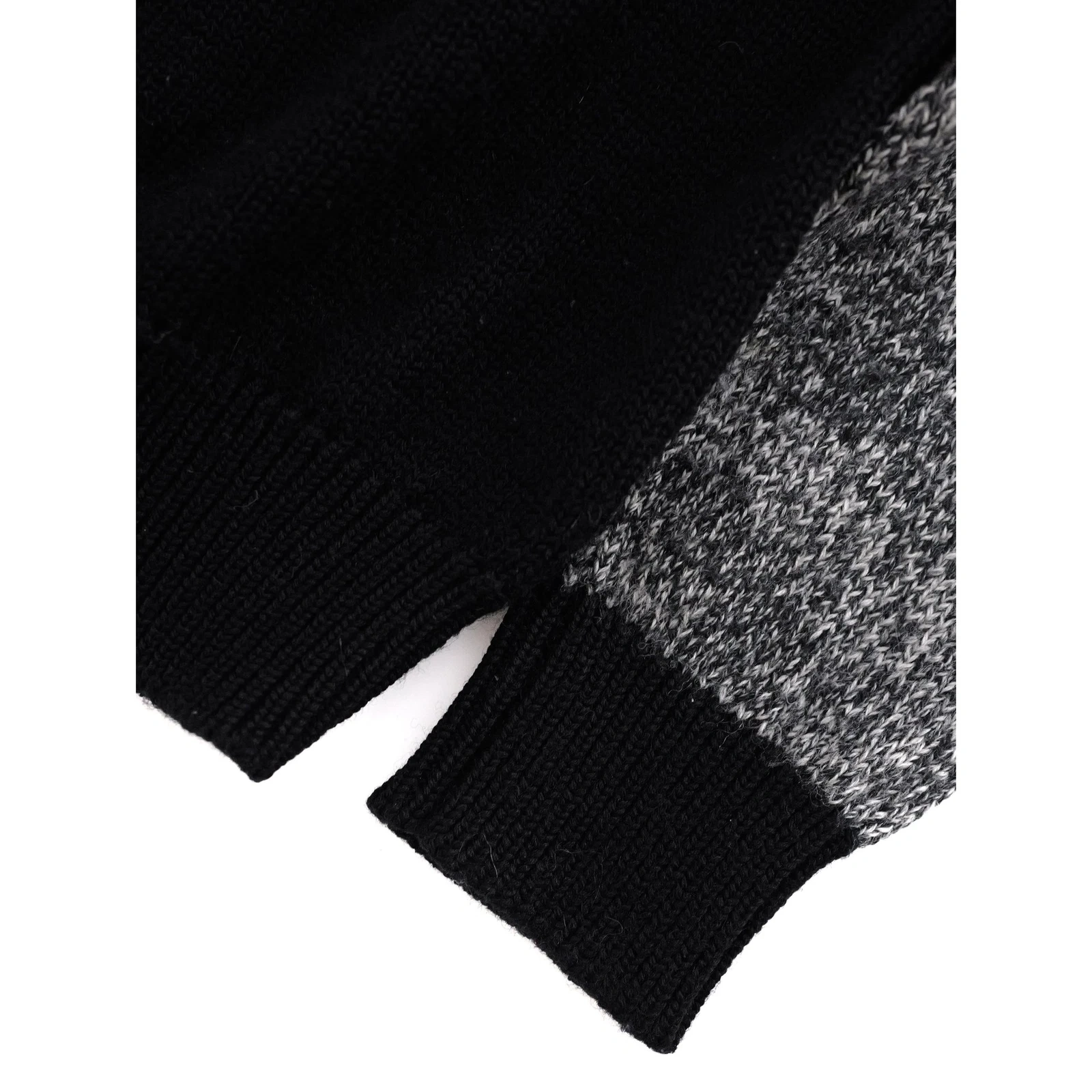 COMME DES GARÇONS Pull en laine Gris vintage, passéist — photo 13