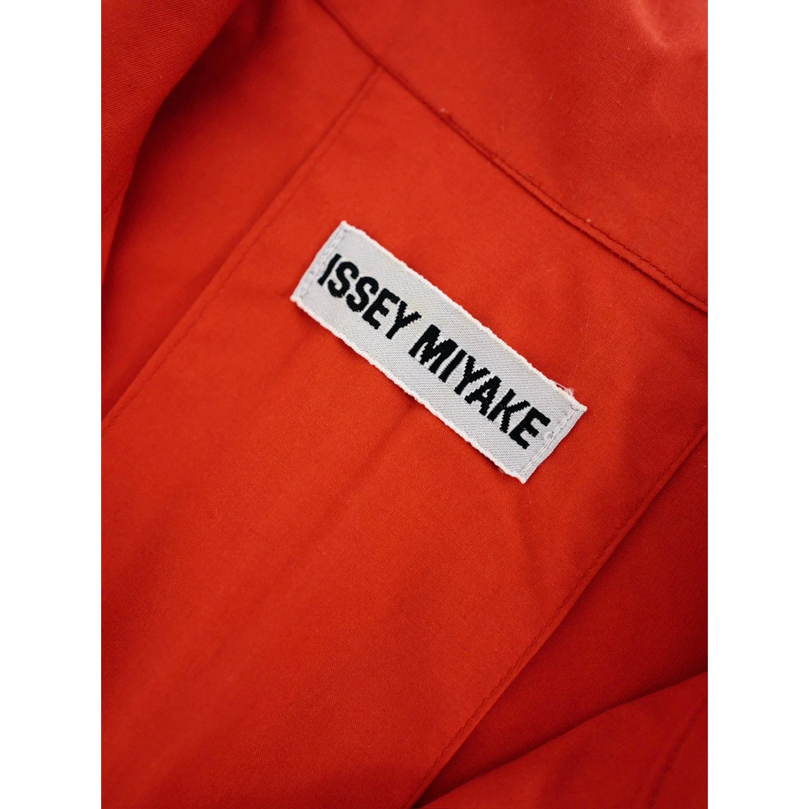 ISSEY MIYAKE Blouson Orange vintage, passéist — photo 6