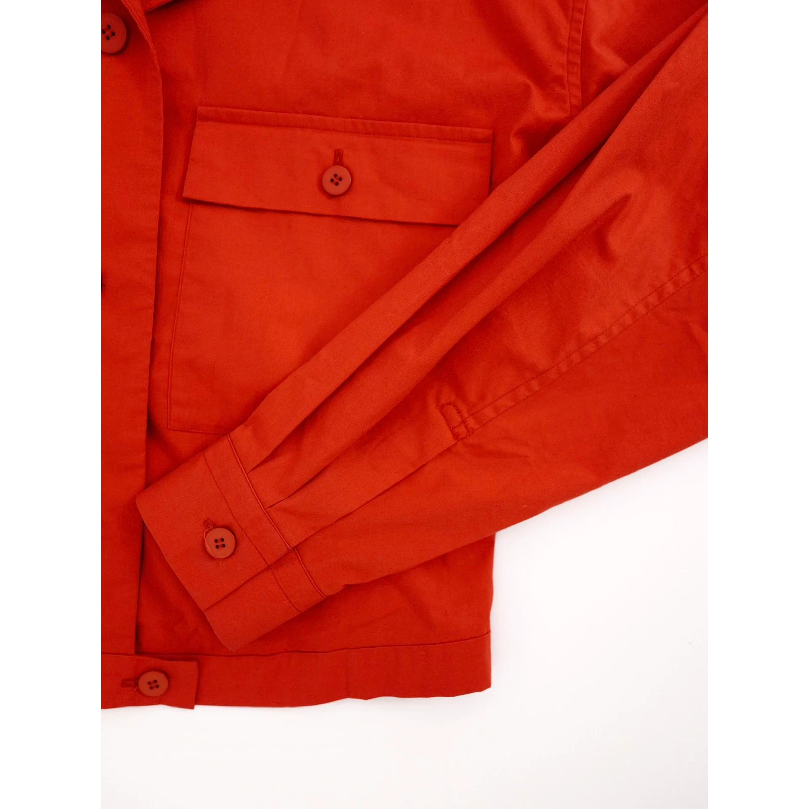 ISSEY MIYAKE Blouson Orange vintage, passéist — photo 9
