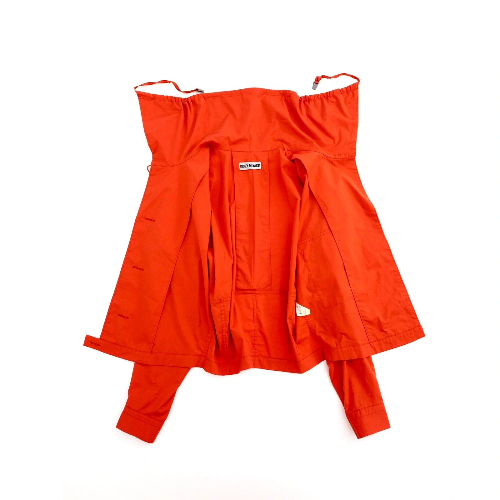ISSEY MIYAKE Blouson Orange vintage, passéist — photo 10