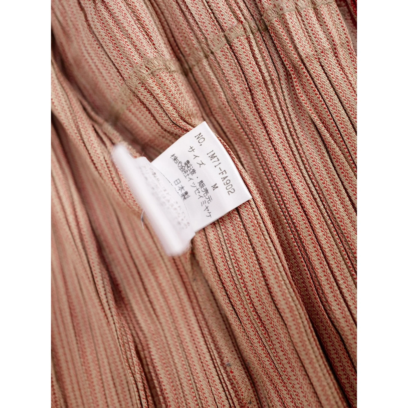 ISSEY MIYAKE Veste longue Orange vintage, passéist — photo 11