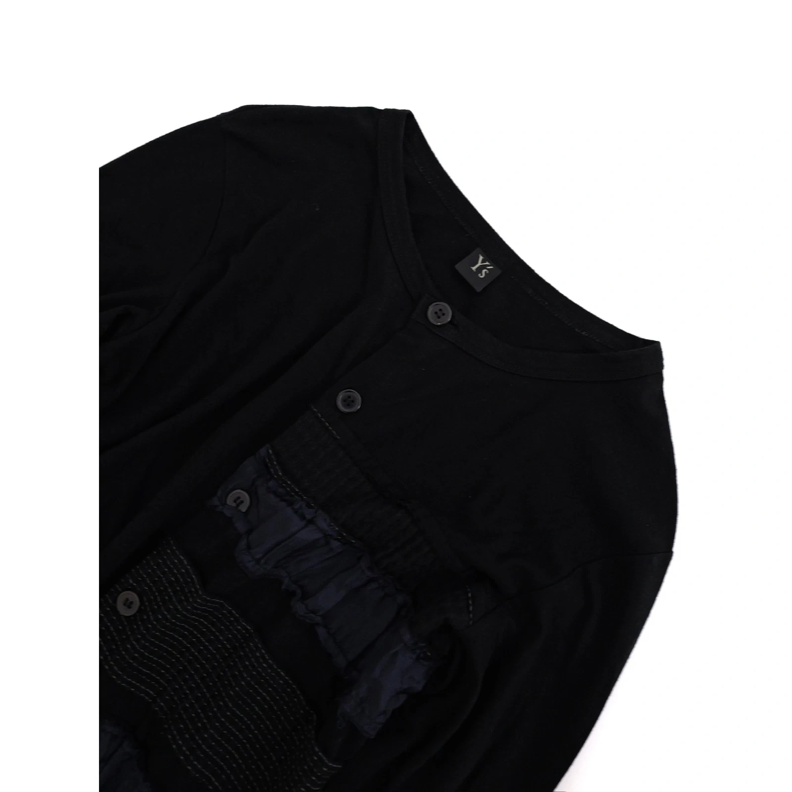 YOHJI YAMAMOTO Cardigan Noir vintage, passéist — photo 2