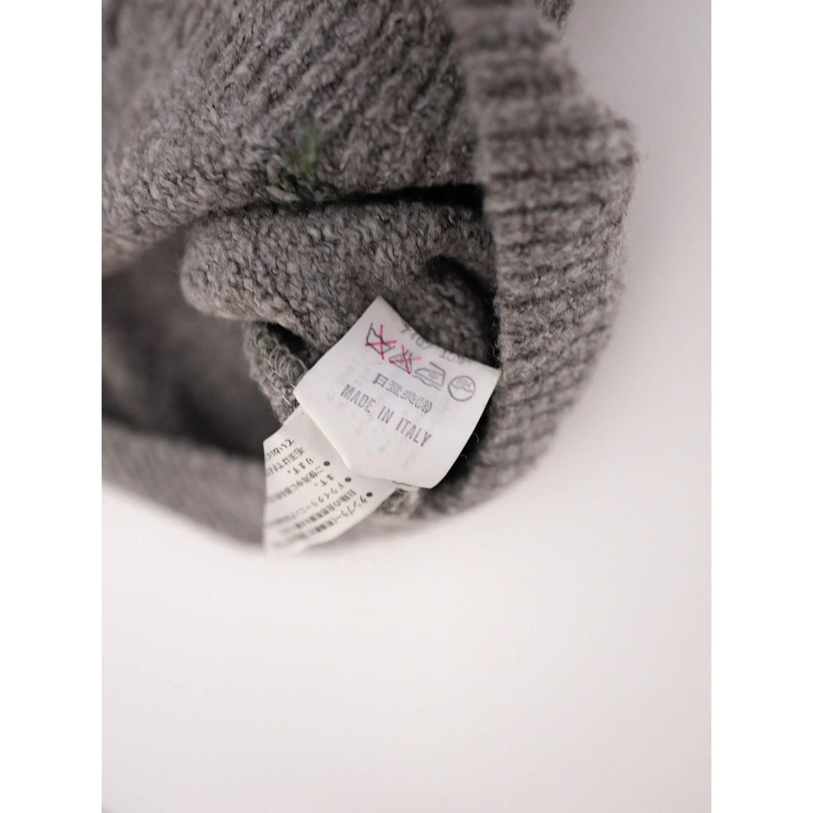 JUNKO KOSHINO Pull en laine Multicolore vintage, passéist — photo 13