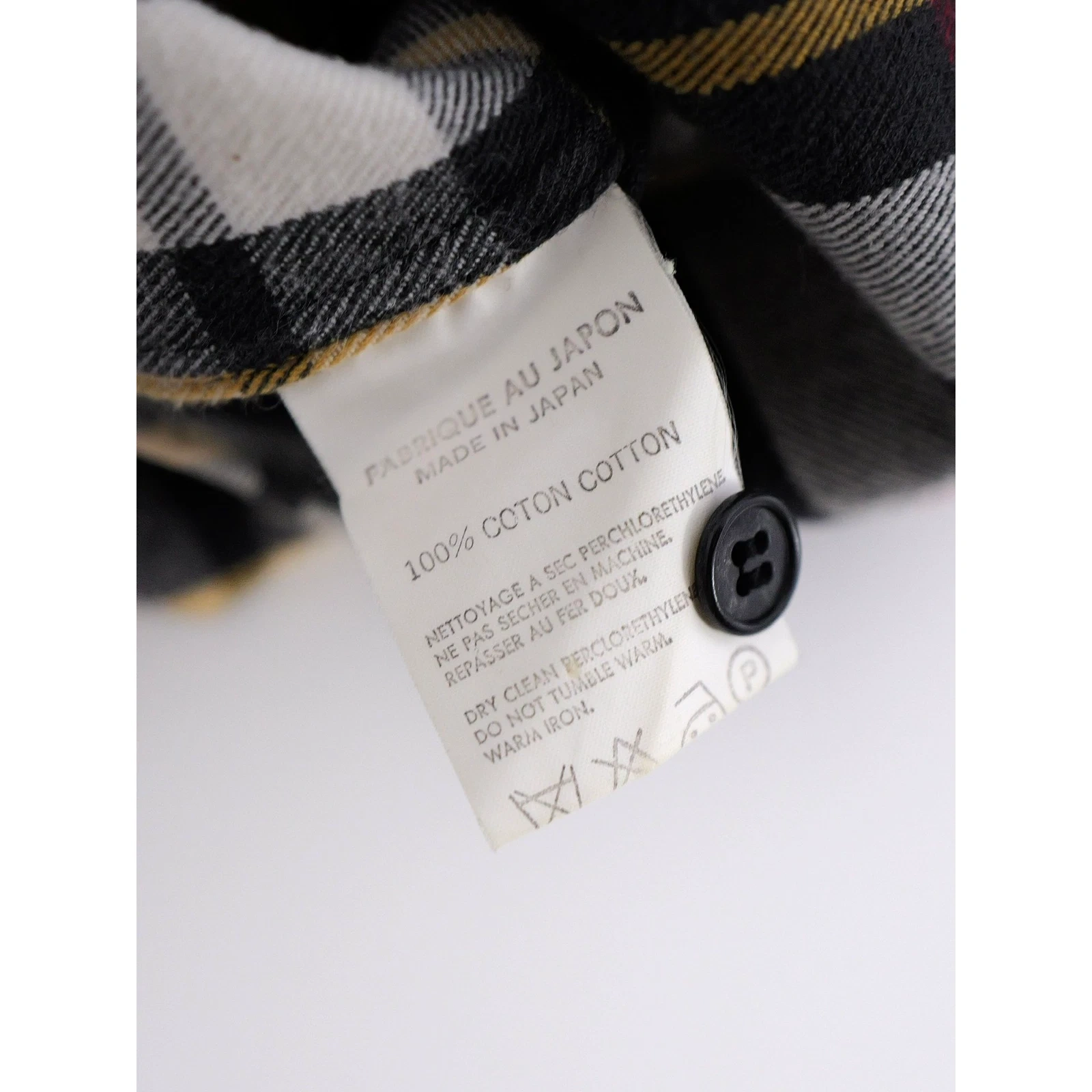 YOHJI YAMAMOTO Chemise Multicolore vintage, passéist — photo 11