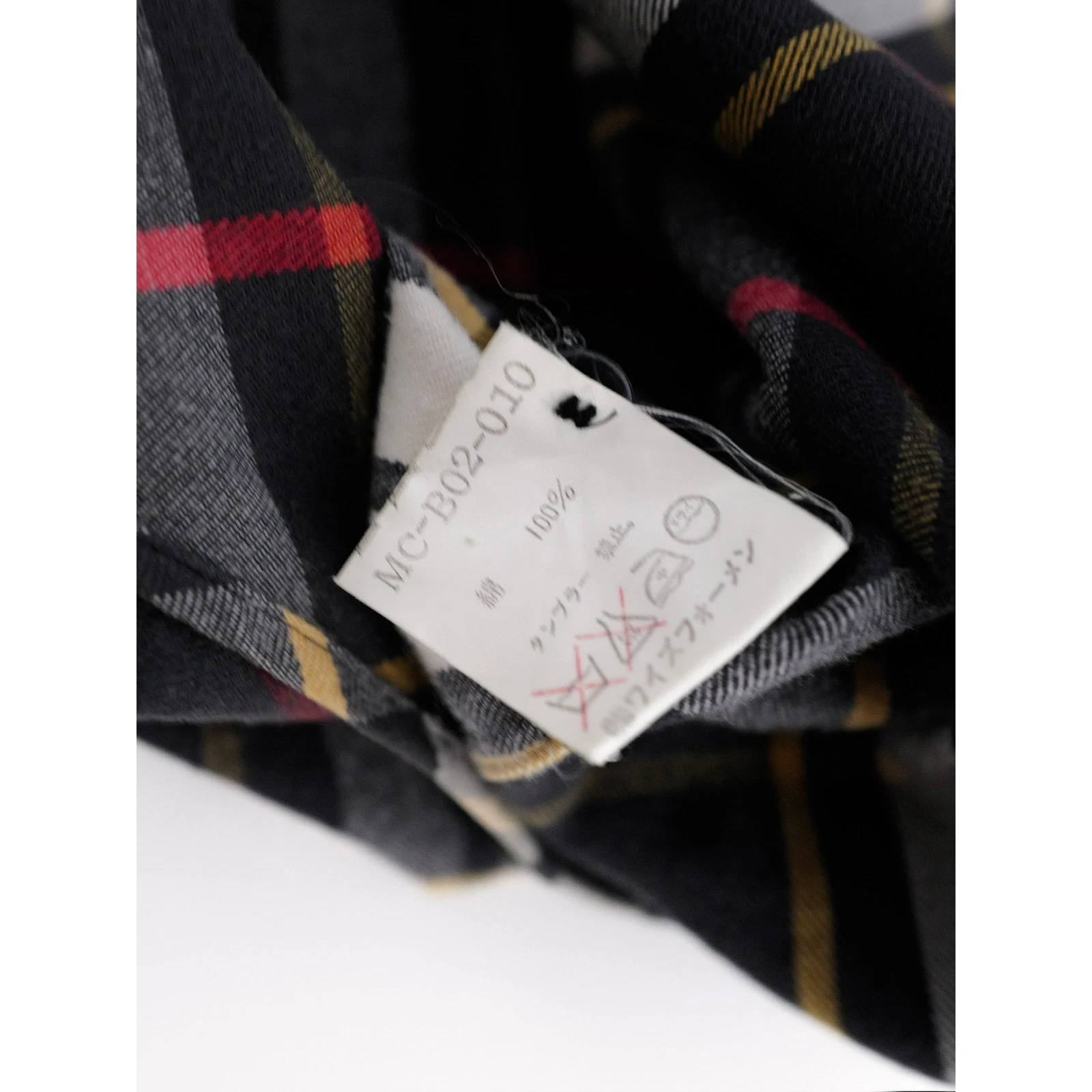 YOHJI YAMAMOTO Chemise Multicolore vintage, passéist — photo 12