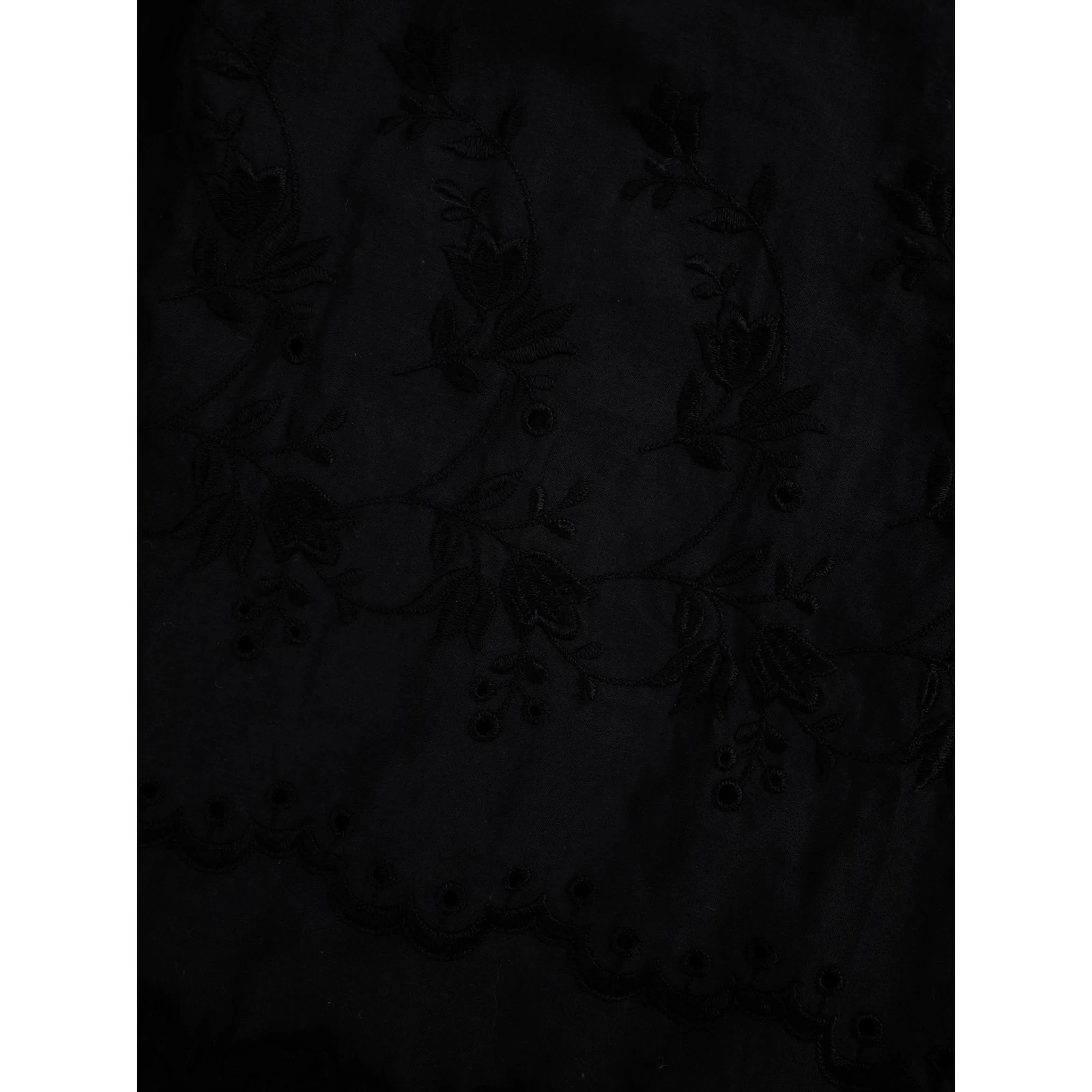 COMME DES GARÇONS Jupe mi-longue Noir vintage, passéist — photo 6