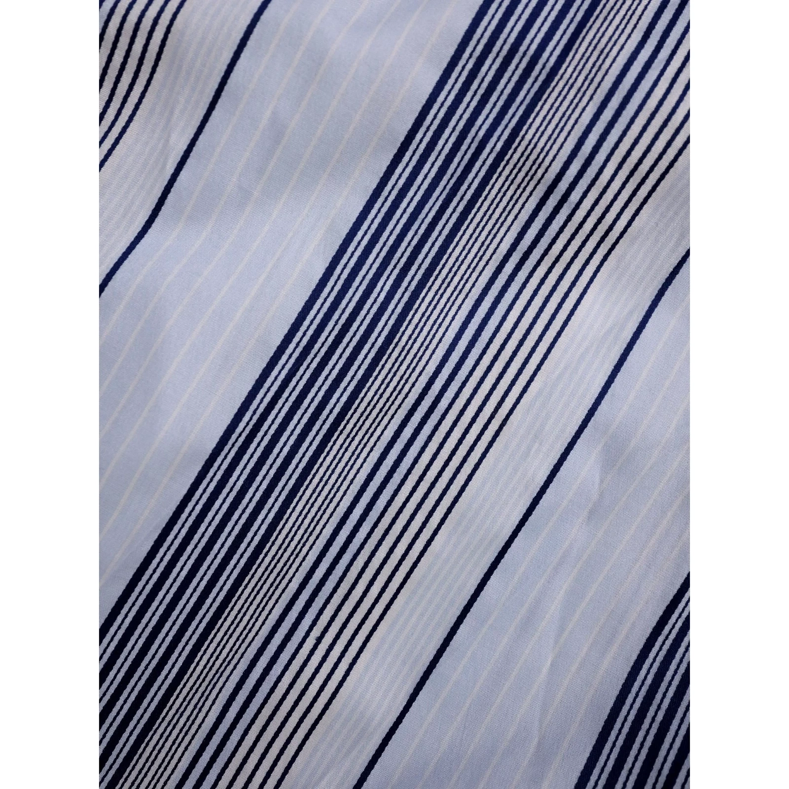 YOHJI YAMAMOTO Jupe mi-longue en soie Marine vintage, passéist — photo 5