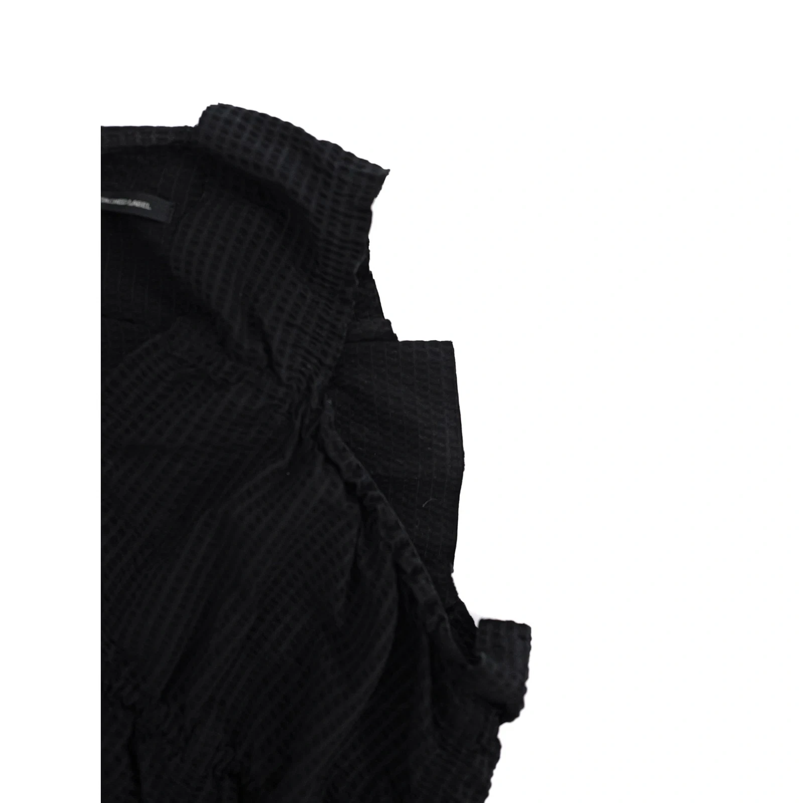 YOHJI YAMAMOTO Blouse Noir vintage, passéist — photo 4