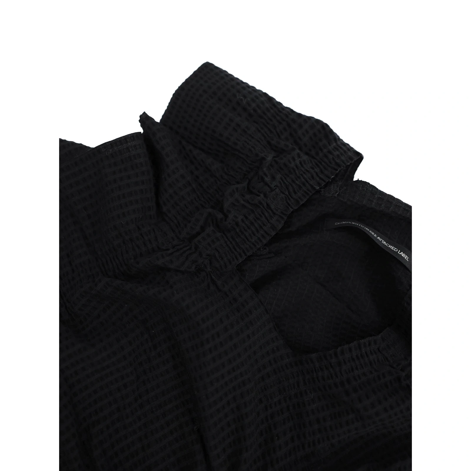YOHJI YAMAMOTO Blouse Noir vintage, passéist — photo 6