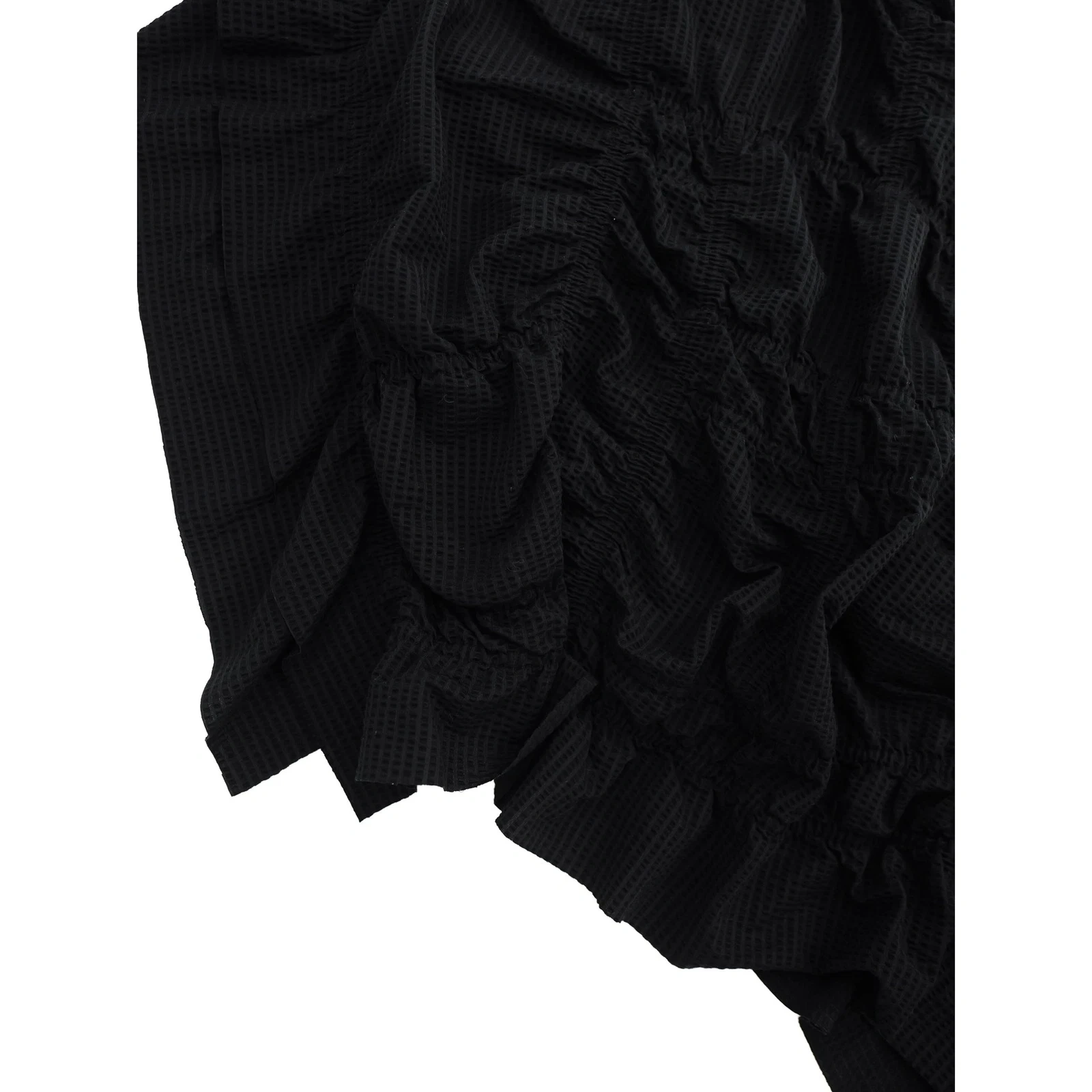 YOHJI YAMAMOTO Blouse Noir vintage, passéist — photo 7