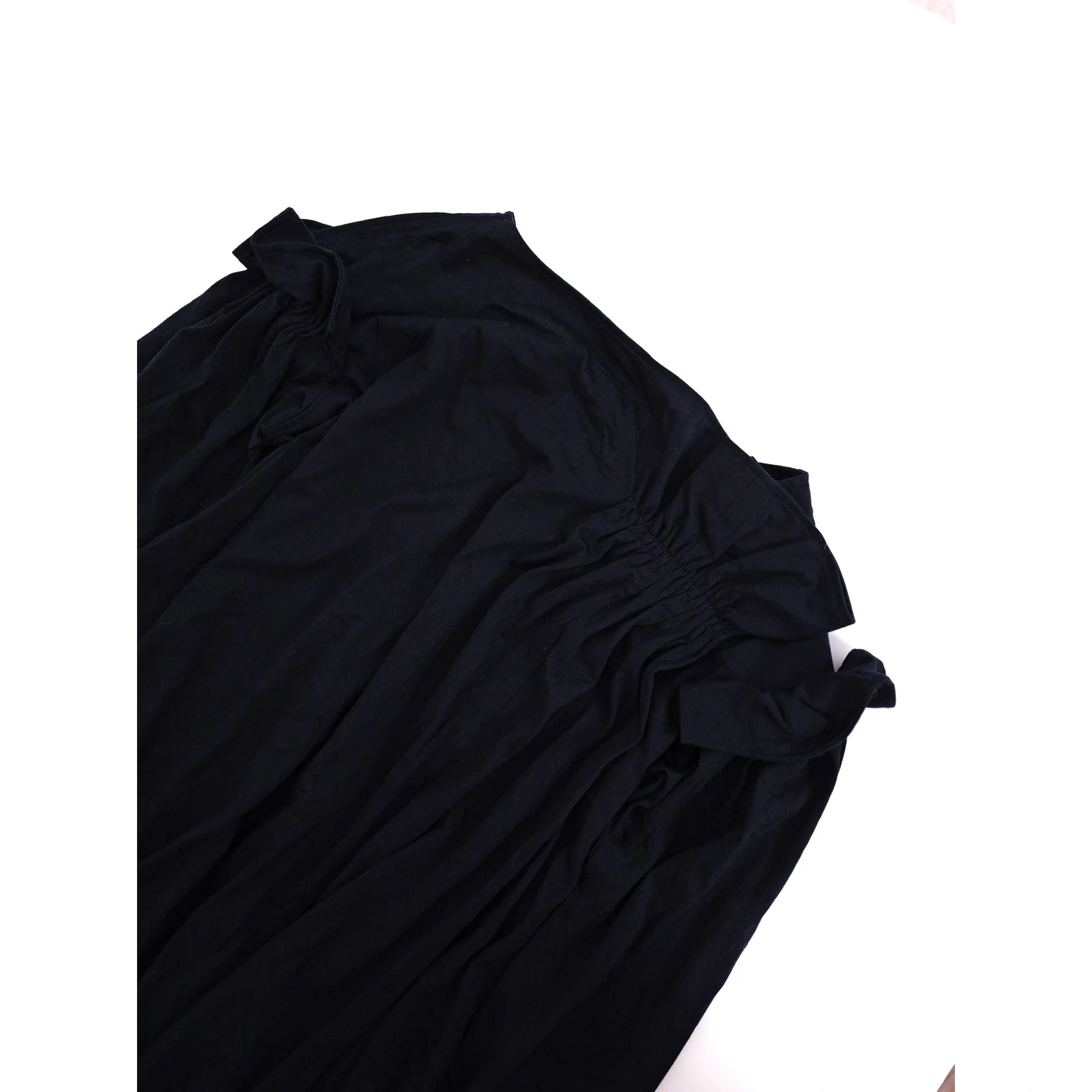 YOHJI YAMAMOTO Robe longue Marine vintage, passéist — photo 15