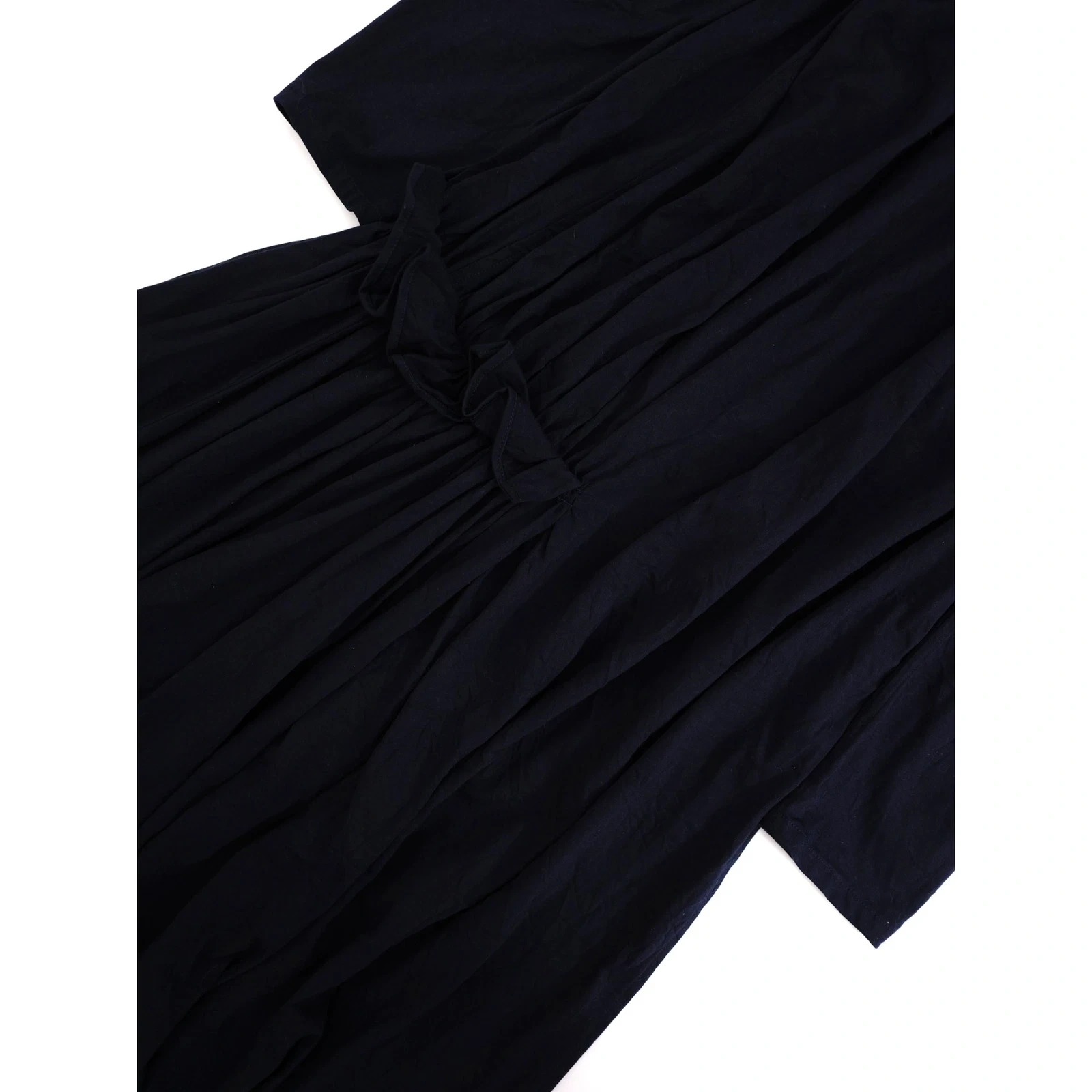 YOHJI YAMAMOTO Robe longue Marine vintage, passéist — photo 3