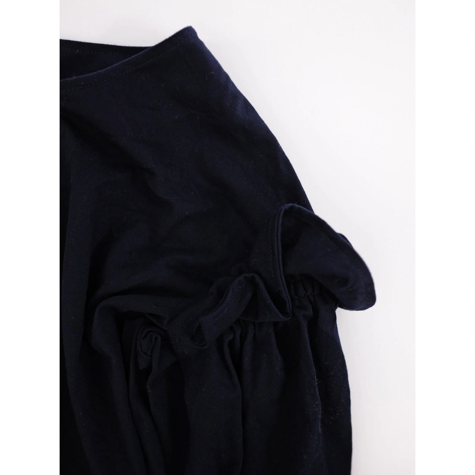 YOHJI YAMAMOTO Robe longue Marine vintage, passéist — photo 4