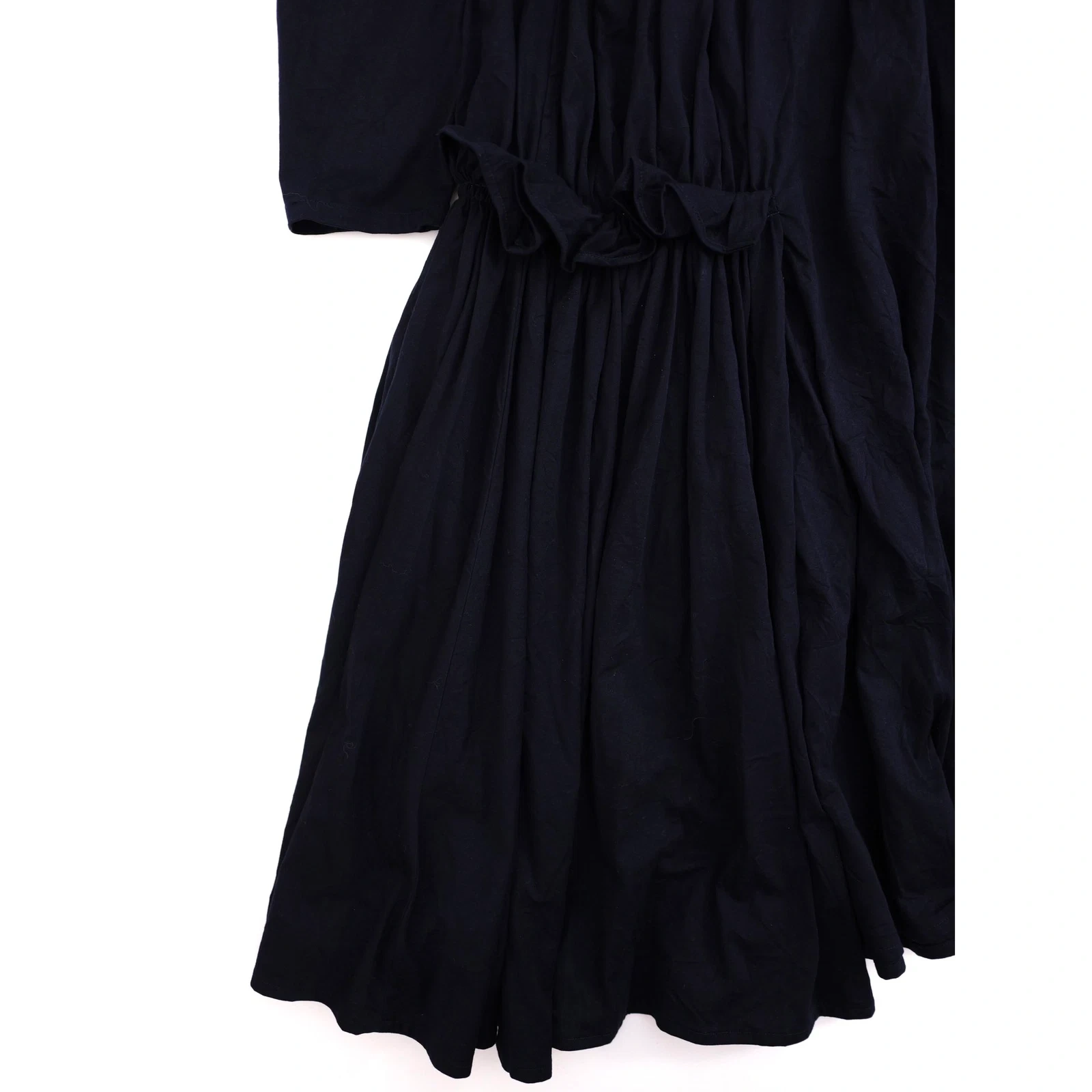 YOHJI YAMAMOTO Robe longue Marine vintage, passéist — photo 7