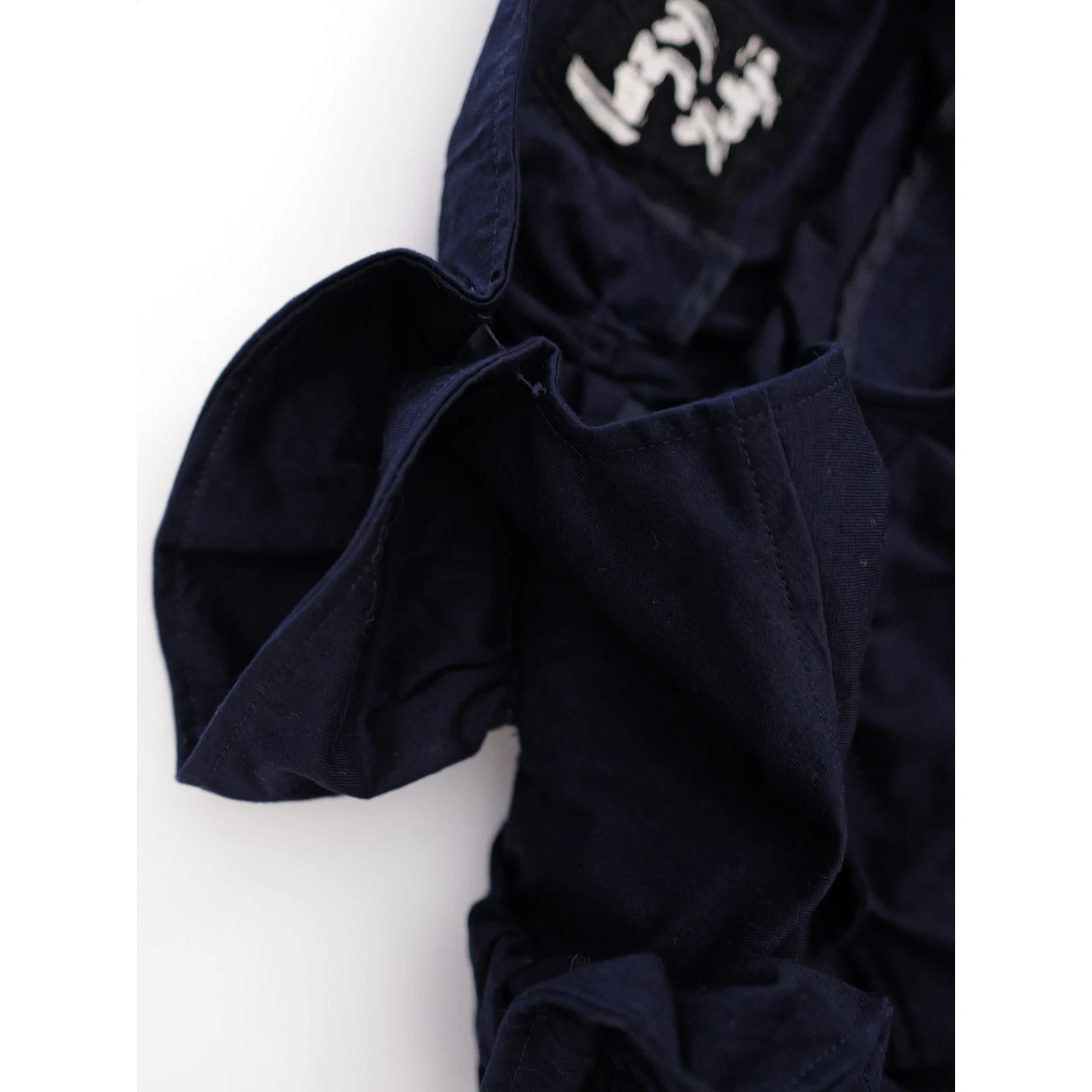 YOHJI YAMAMOTO Robe longue Marine vintage, passéist — photo 9