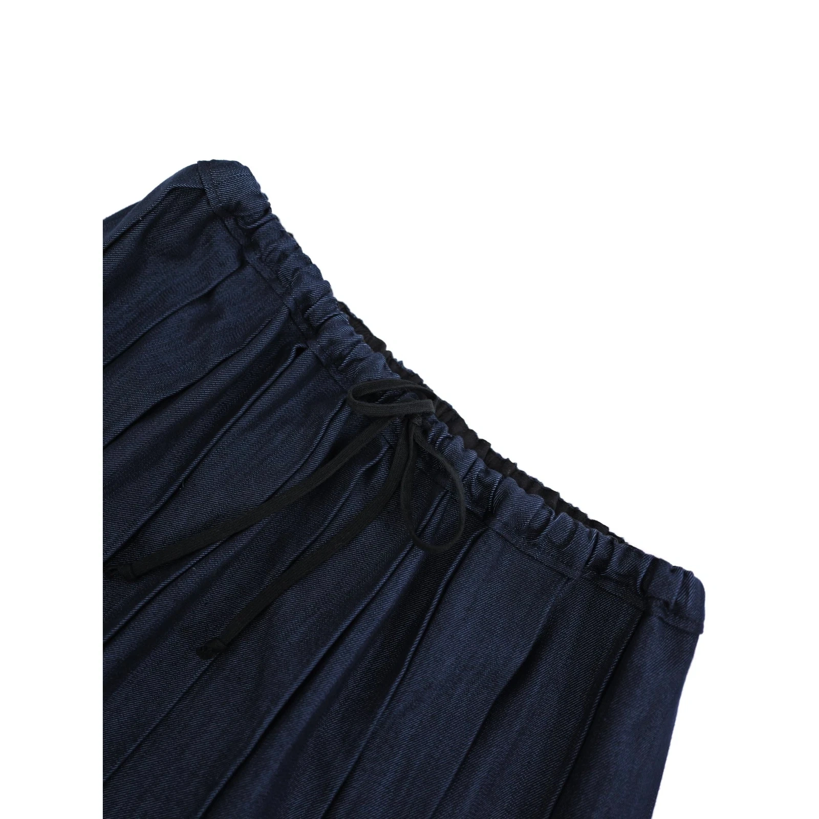 COMME DES GARÇONS Jupe mi-longue Marine vintage, passéist — photo 9