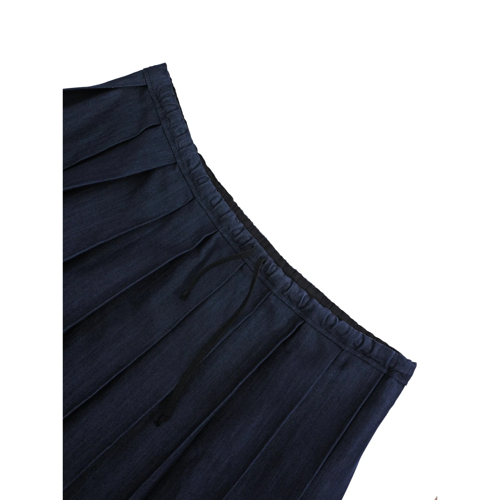 COMME DES GARÇONS Jupe mi-longue Marine vintage, passéist — photo 10