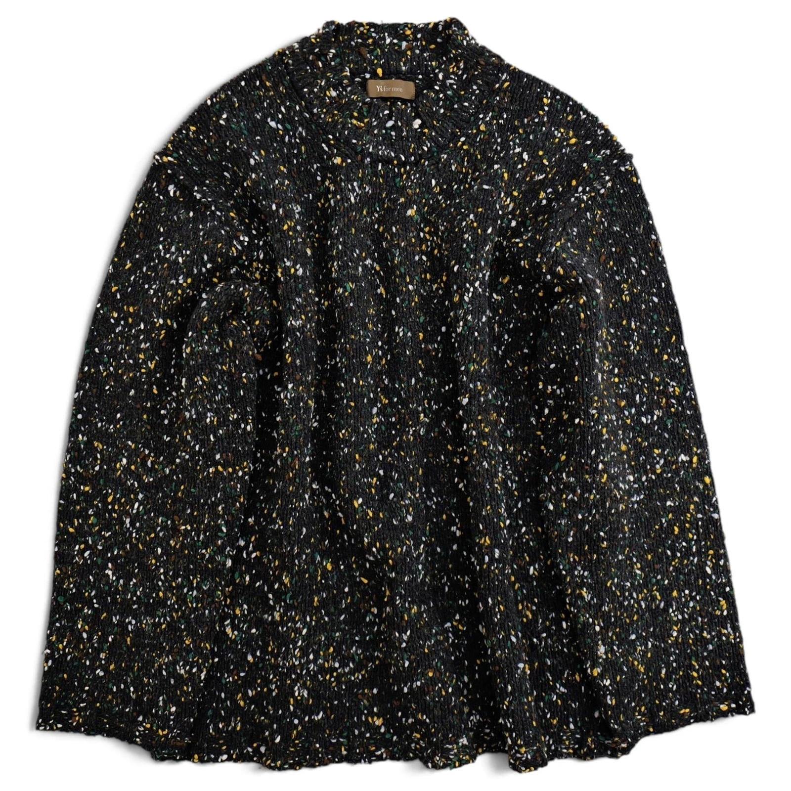 YOHJI YAMAMOTO Wool pull Multicolore vintage, passéist — photo 1