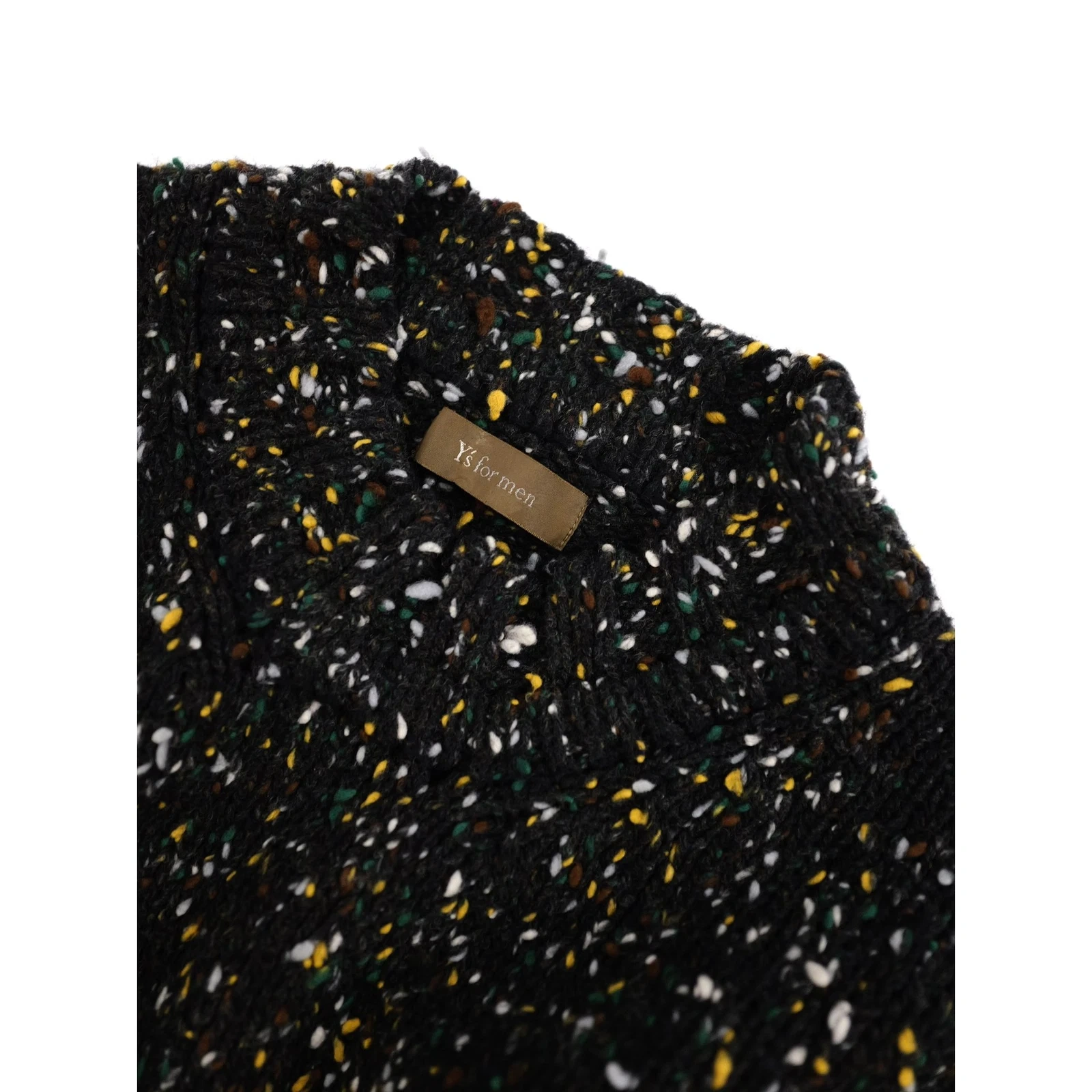 YOHJI YAMAMOTO Wool pull Multicolore vintage, passéist — photo 5