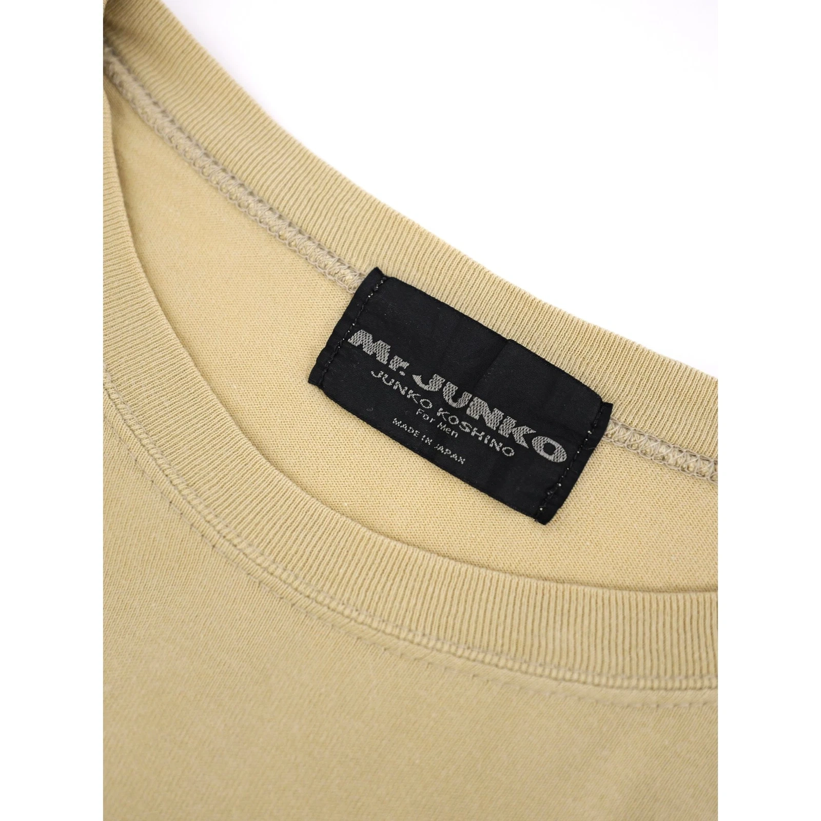 JUNKO KOSHINO Tee shirt Camel vintage, passéist — photo 4