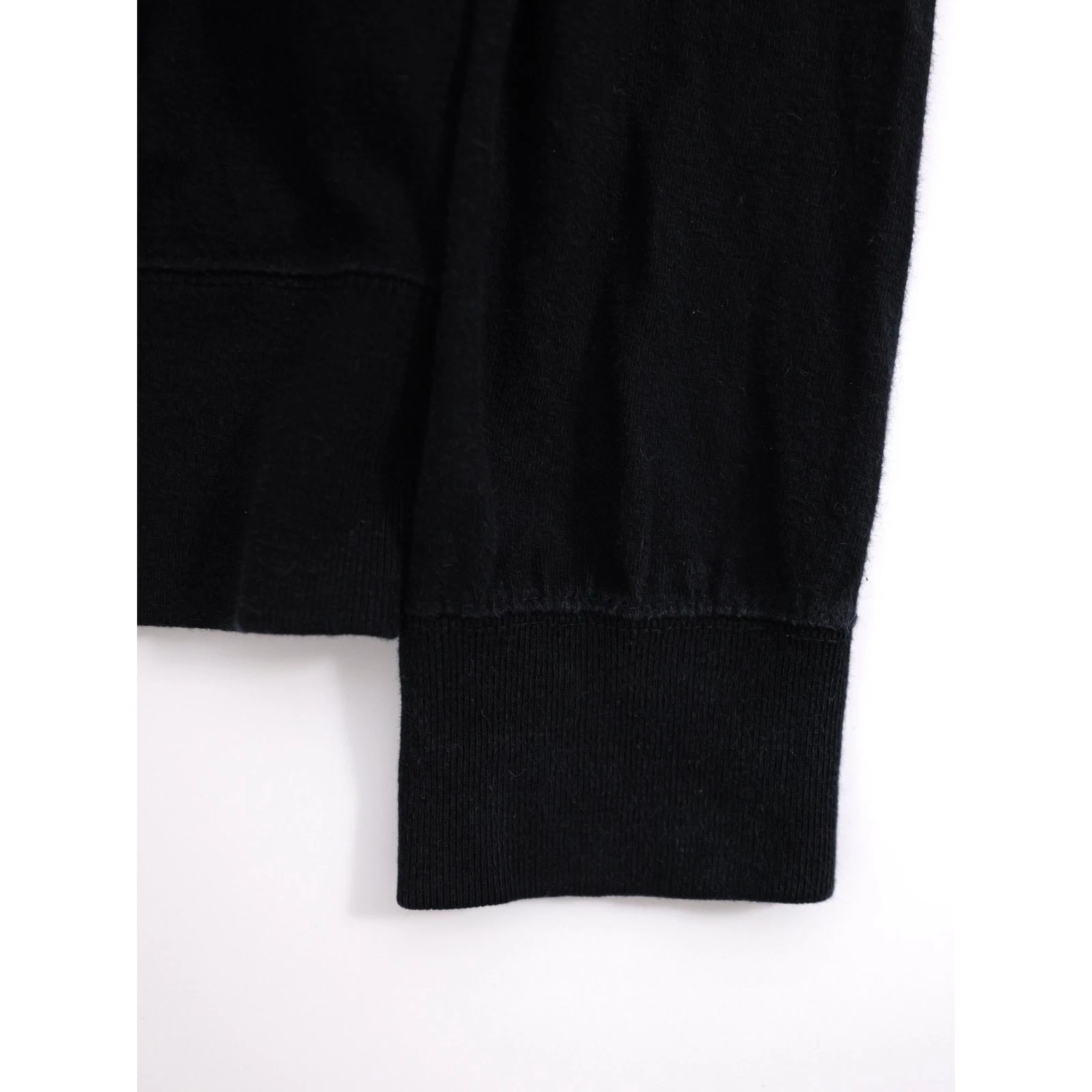 YOHJI YAMAMOTO Sweat Noir vintage, passéist — photo 8