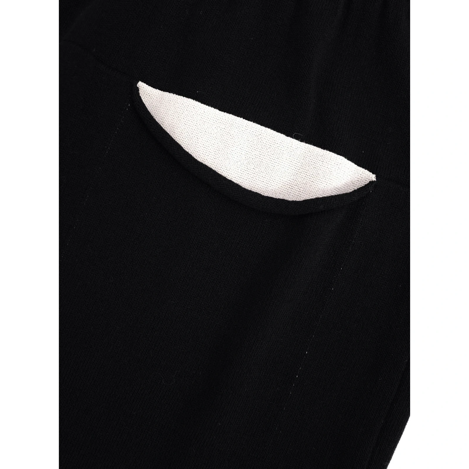 ISSEY MIYAKE Jupe mi-longue Noir vintage, passéist — photo 12