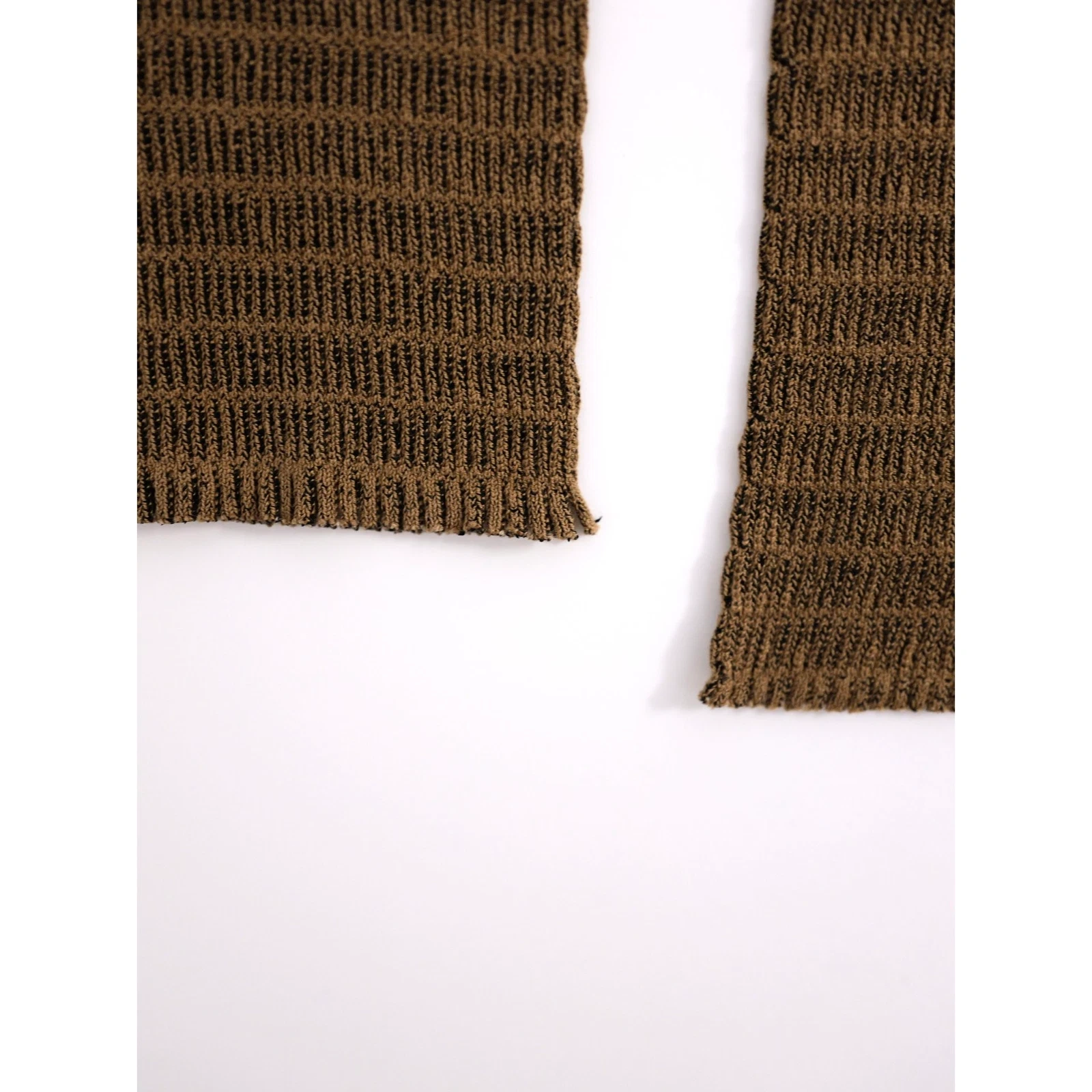 ISSEY MIYAKE Blouse Marron vintage, passéist — photo 9