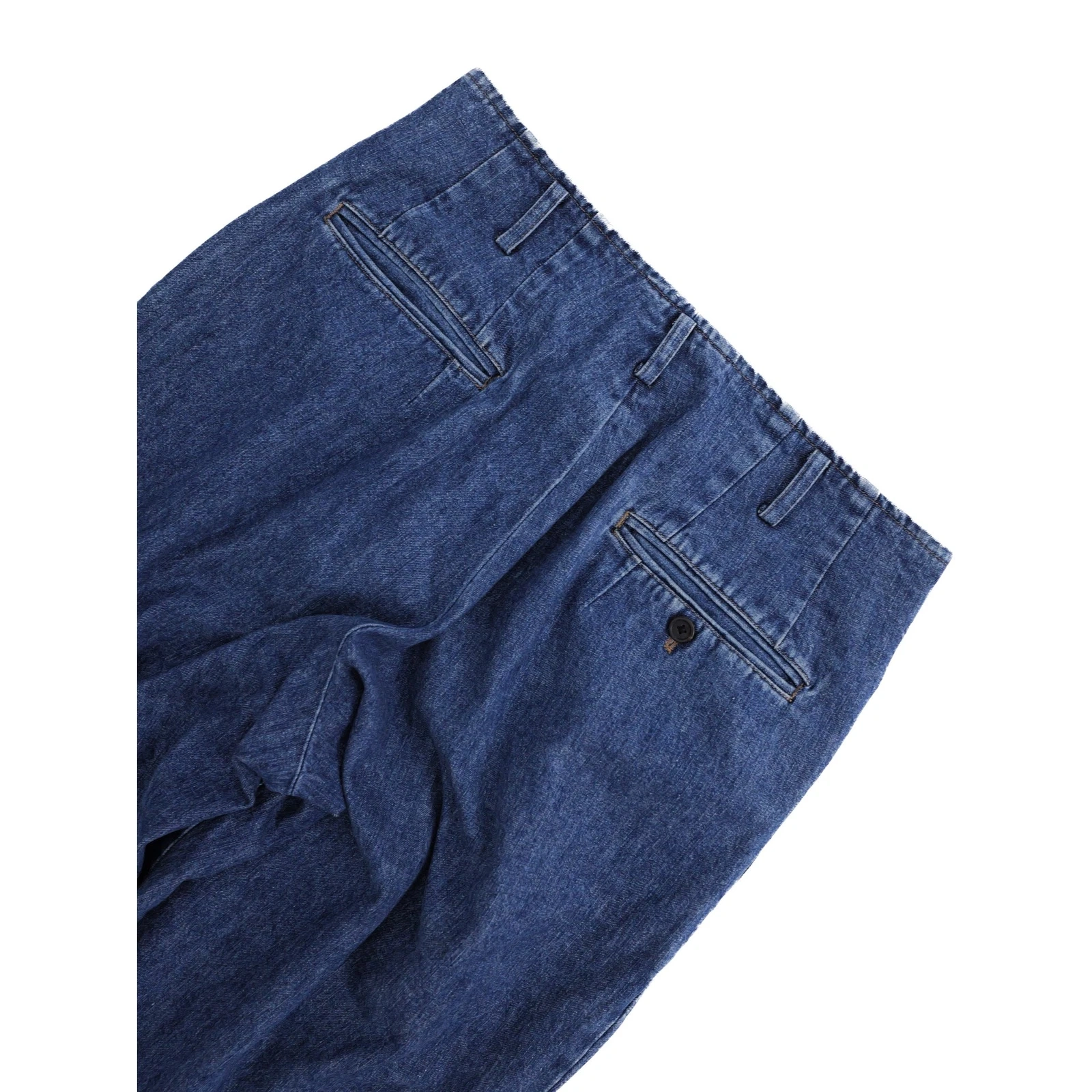 YOHJI YAMAMOTO Jean Bleu vintage, passéist — photo 14