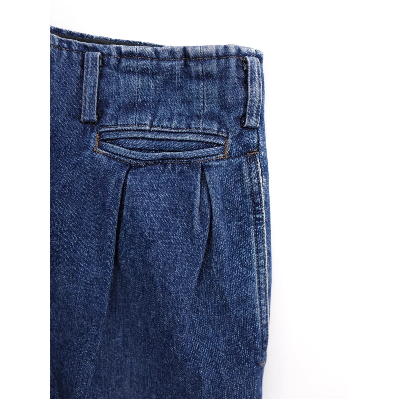 YOHJI YAMAMOTO Jean Bleu vintage, passéist — photo 5
