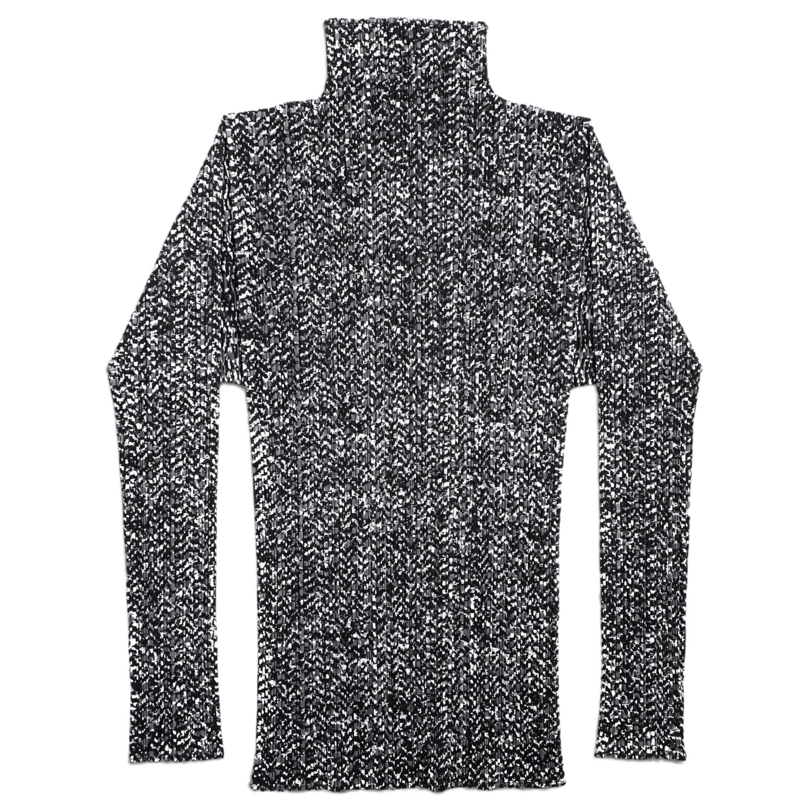 ISSEY MIYAKE Blouse Gris vintage, passéist — photo 1