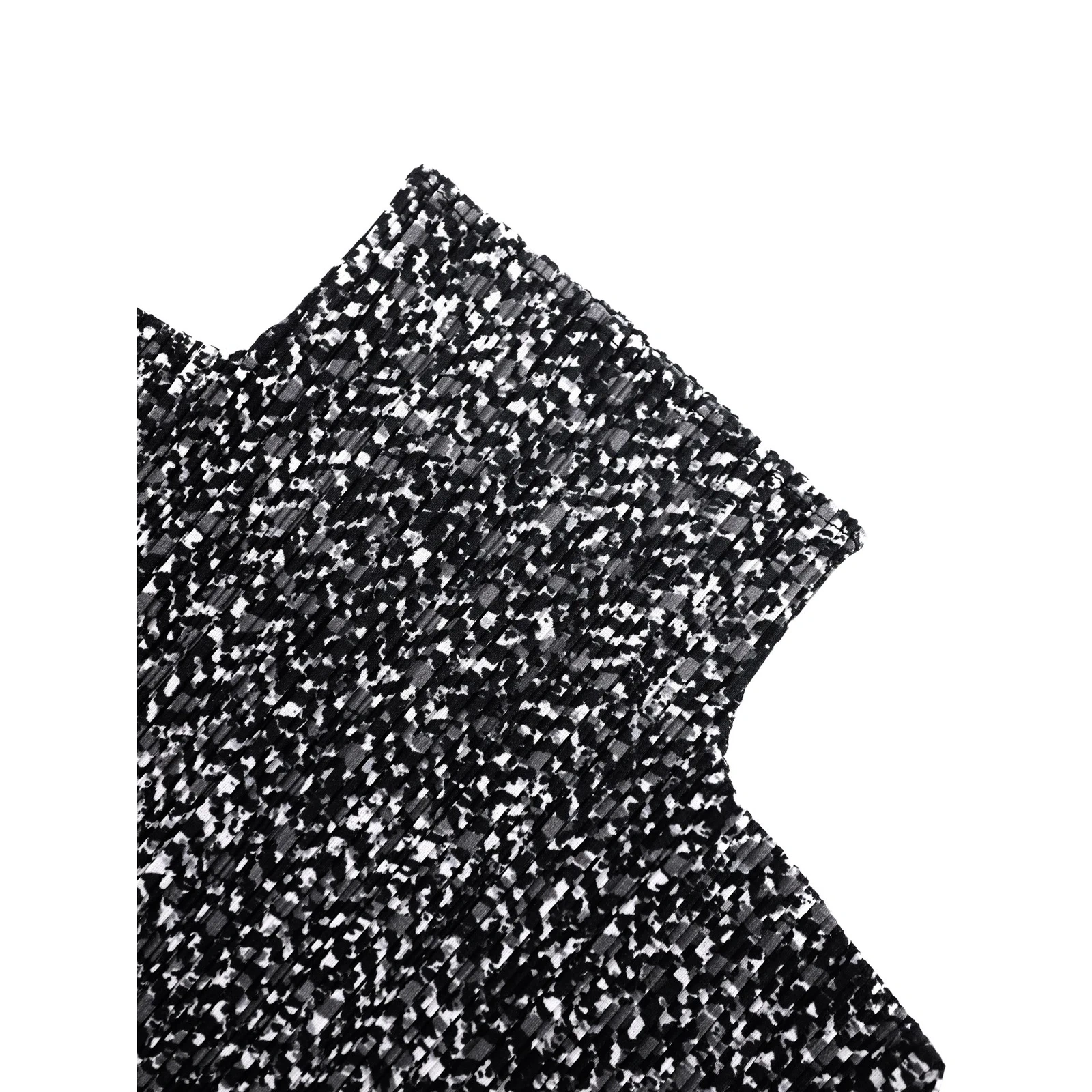 ISSEY MIYAKE Blouse Gris vintage, passéist — photo 7