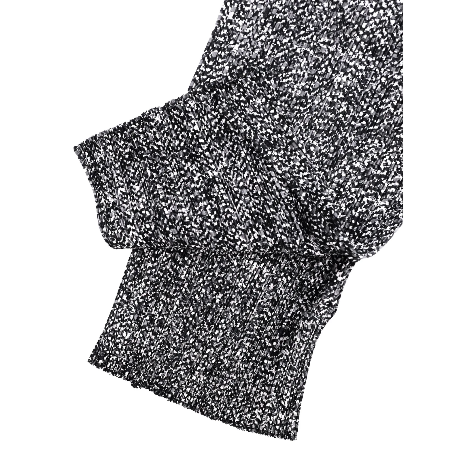 ISSEY MIYAKE Blouse Gris vintage, passéist — photo 12