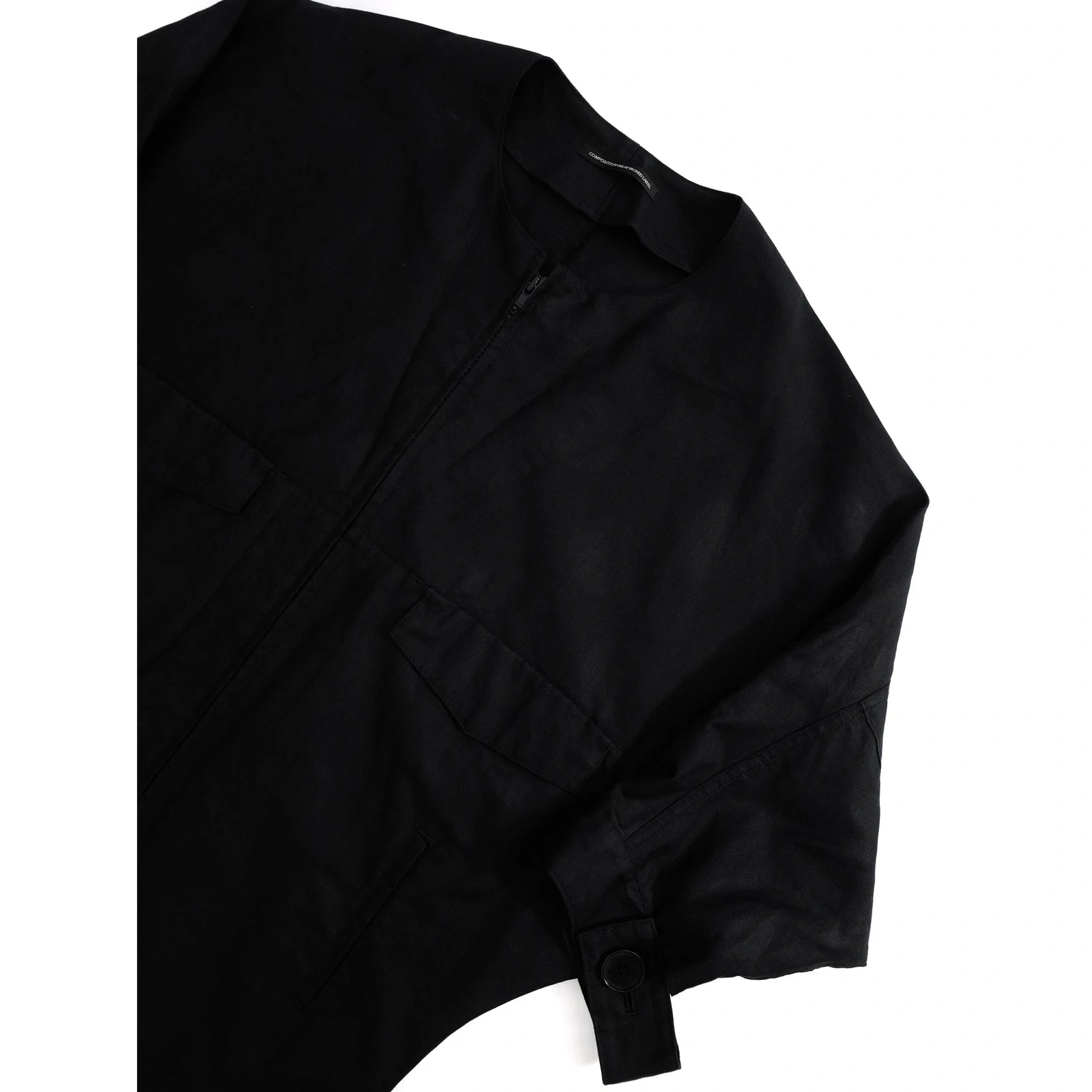 YOHJI YAMAMOTO Veste Noir vintage, passéist — photo 3