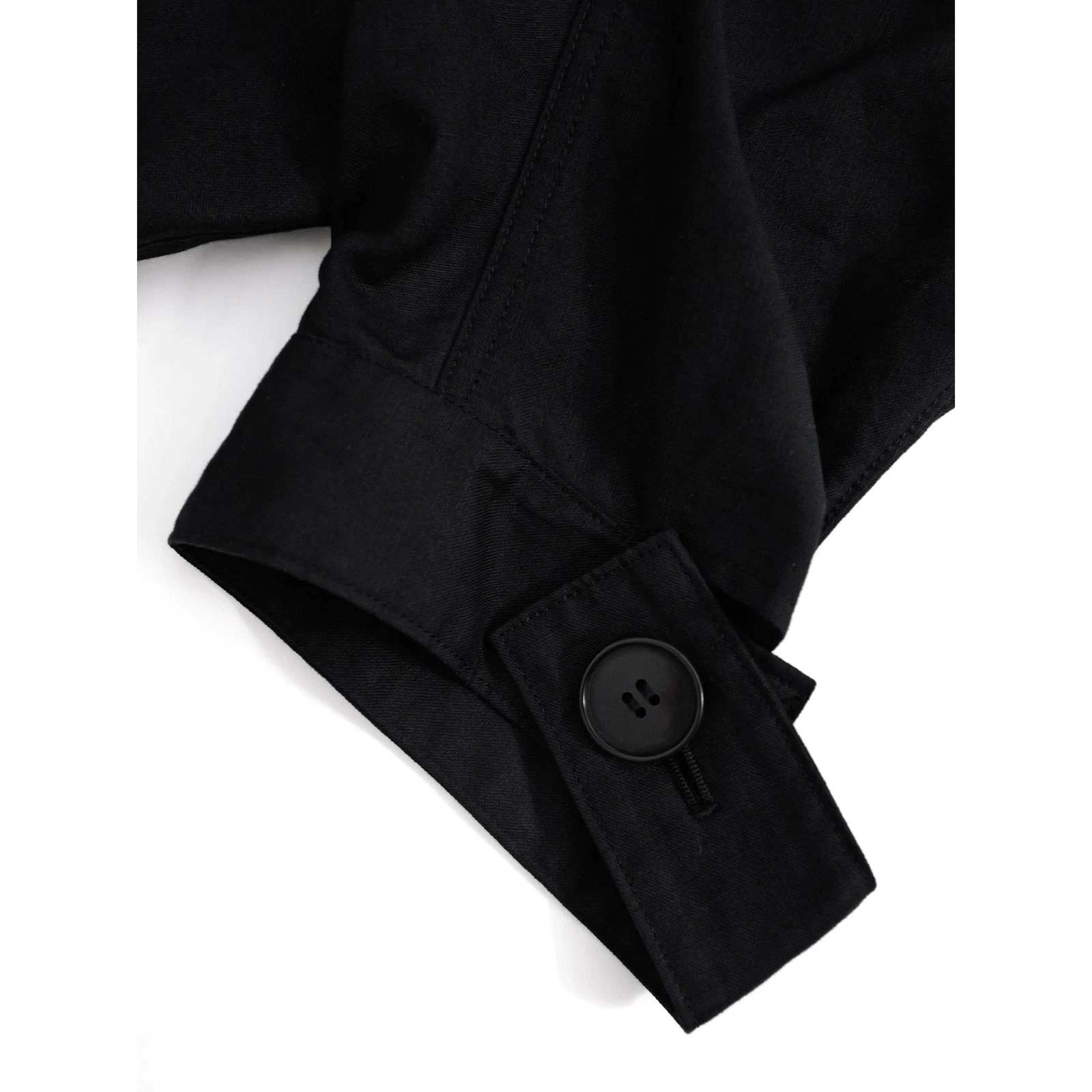 YOHJI YAMAMOTO Veste Noir vintage, passéist — photo 8