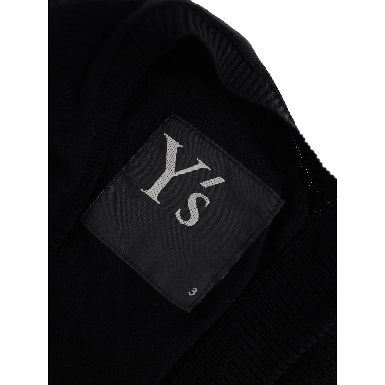 YOHJI YAMAMOTO Camisole Noir vintage, passéist — photo 4