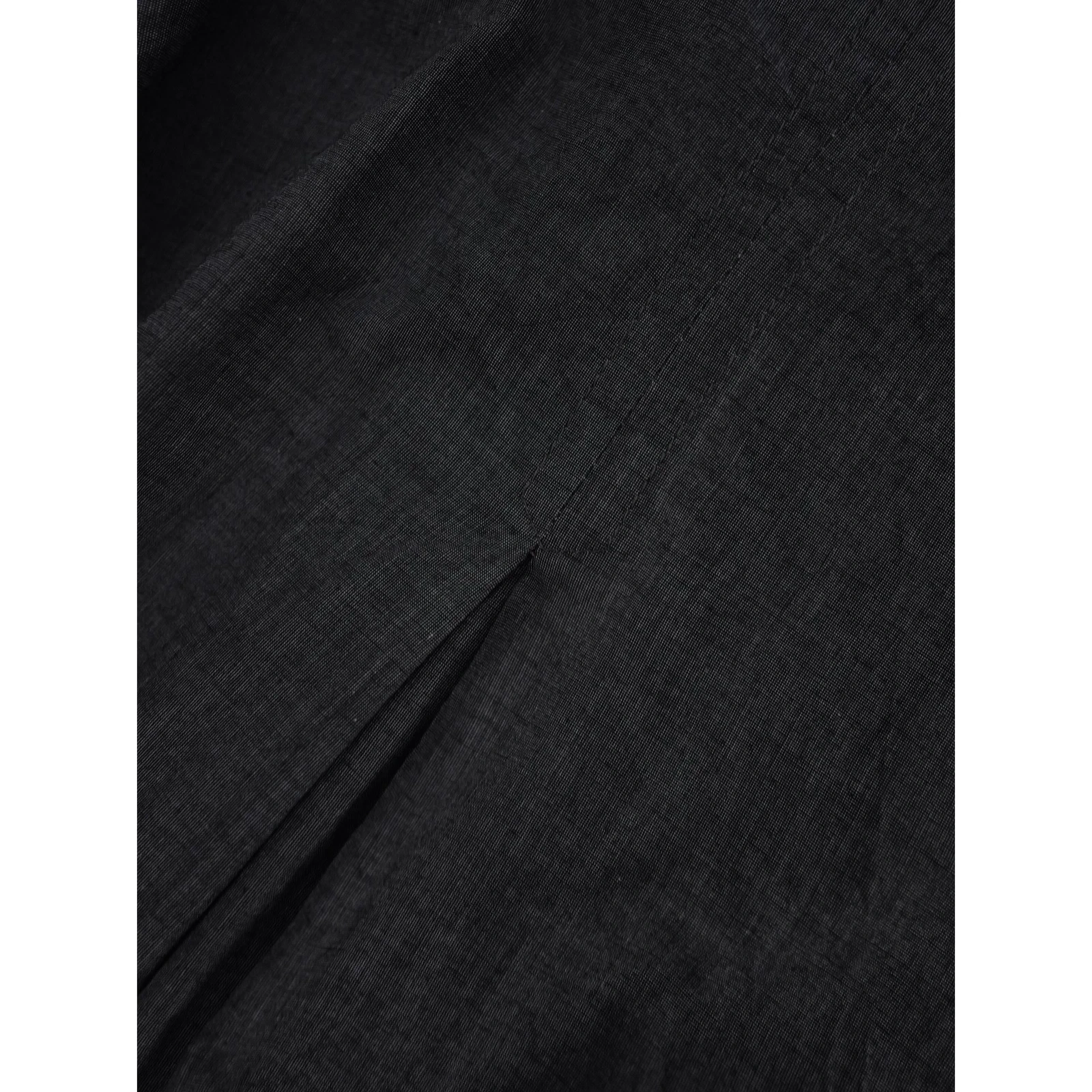 YOHJI YAMAMOTO Robe longue Anthracite vintage, passéist — photo 15