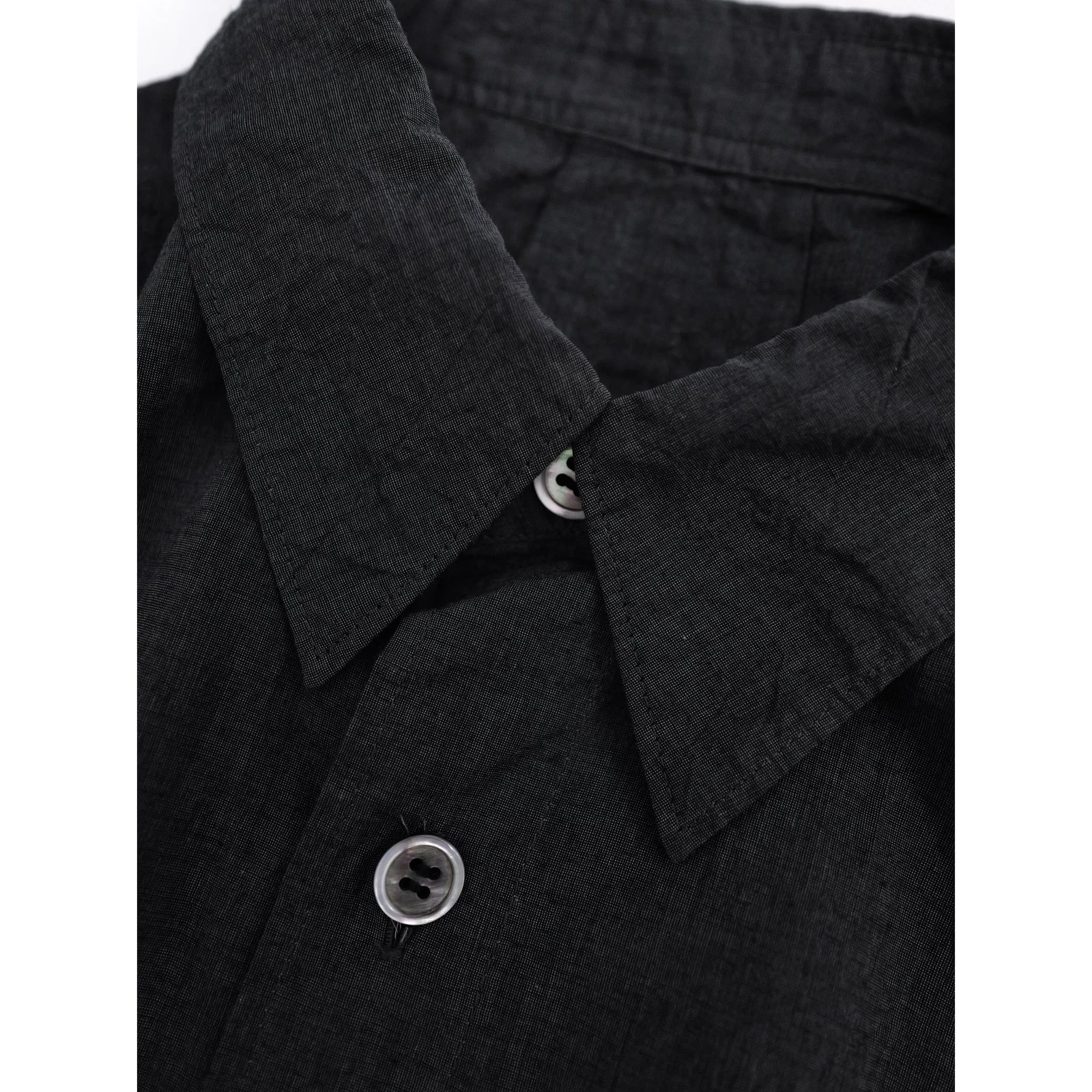 YOHJI YAMAMOTO Robe longue Anthracite vintage, passéist — photo 9