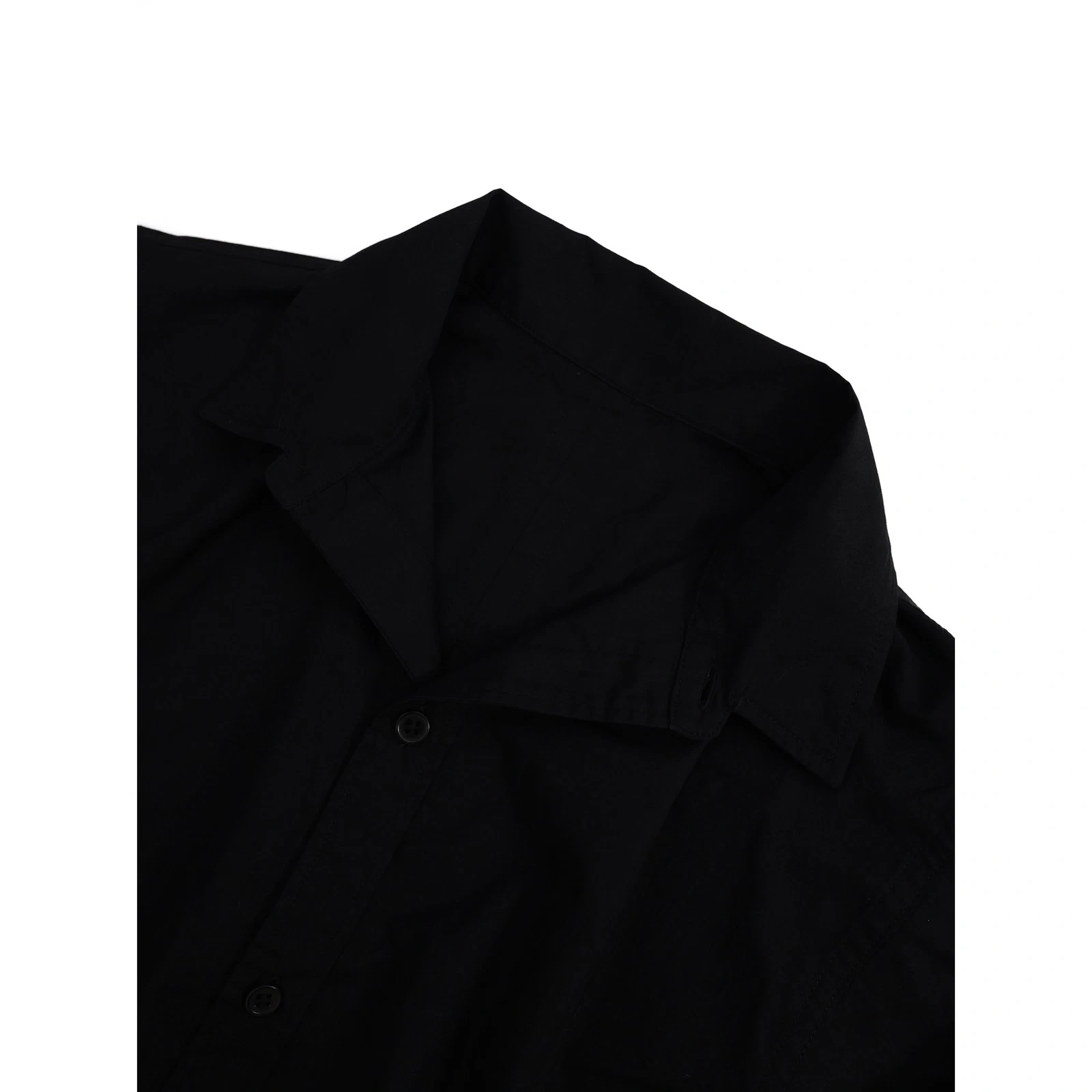 YOHJI YAMAMOTO Robe mi-longue Noir vintage, passéist — photo 2